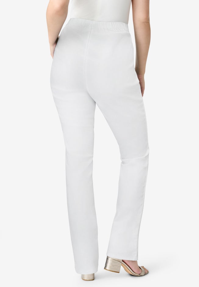 Plus Size Comfort Stretch Bootcut Jean image number 1