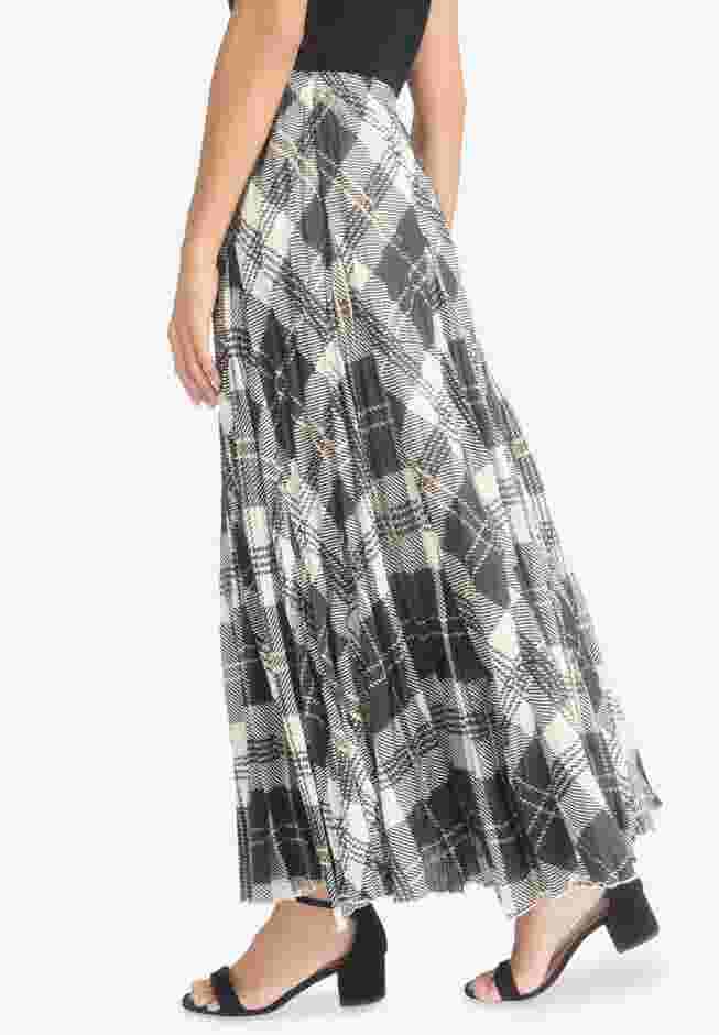 Flowing Crinkled Maxi Skirt image number 2