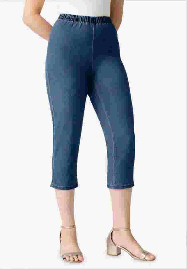 Comfort Stretch Capri Jean image number 0