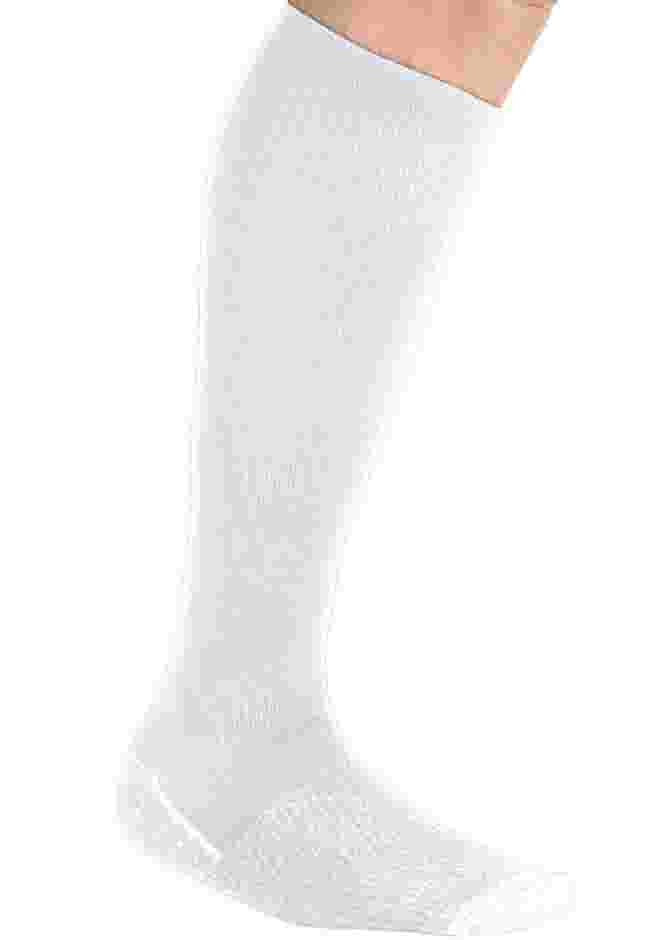 Over-the-Calf Compression Silver Socks image number 0