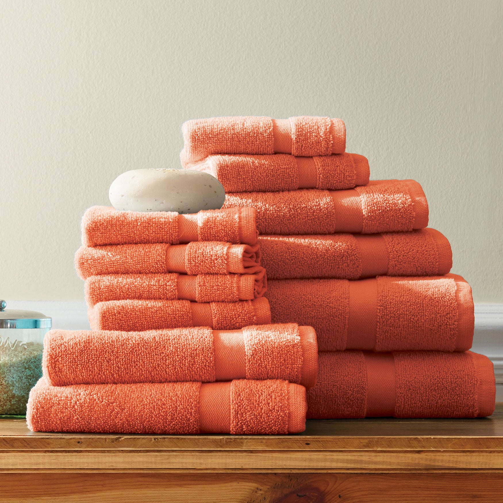 12Pc. ZeroTwist Bath Towel Set Towels Brylane Home