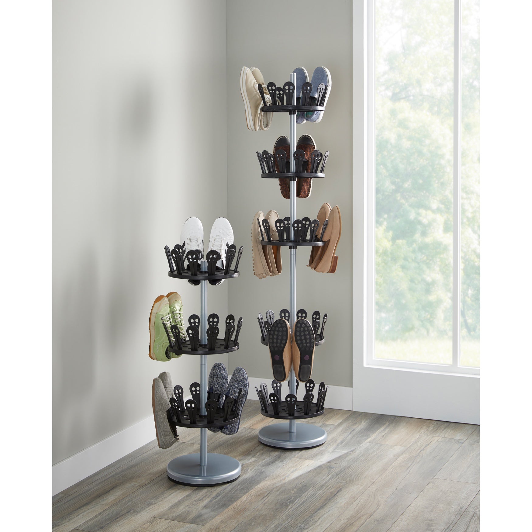 Revolving shoe tree sale