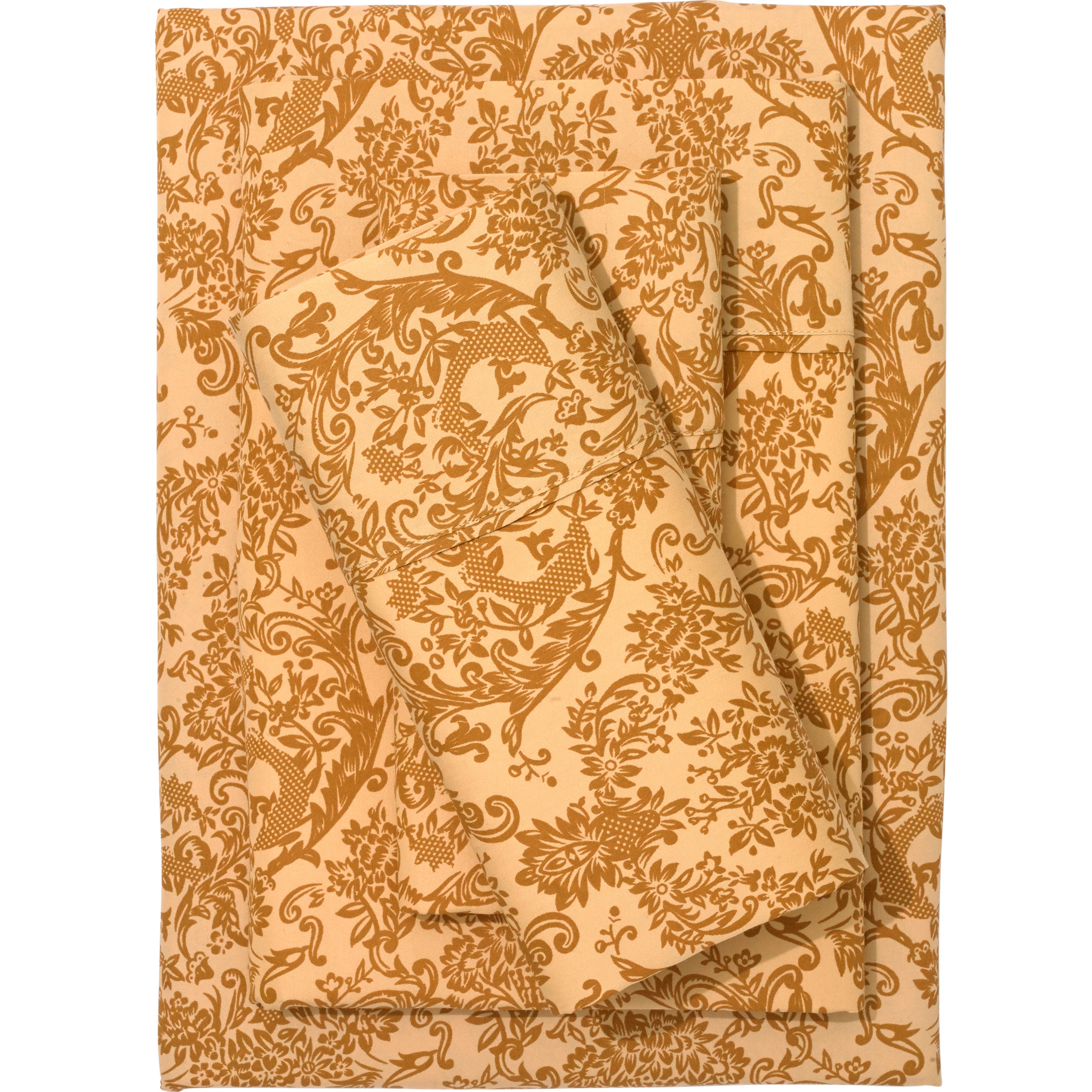 Printed Damask 6-PC. Sheet Set dusty lilac