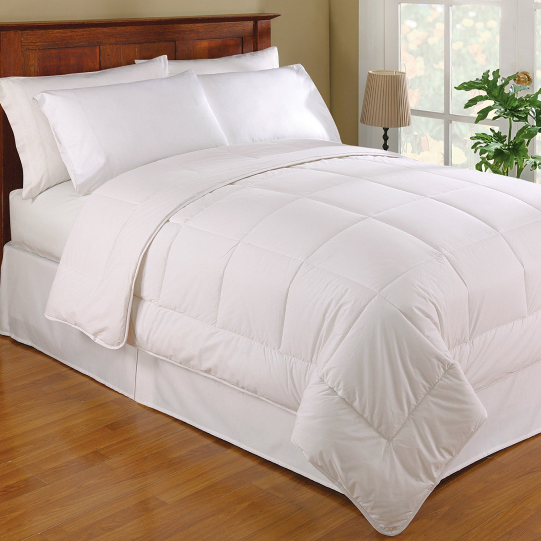Wool/Cotton Comforter Comforters & Sets Brylane Home