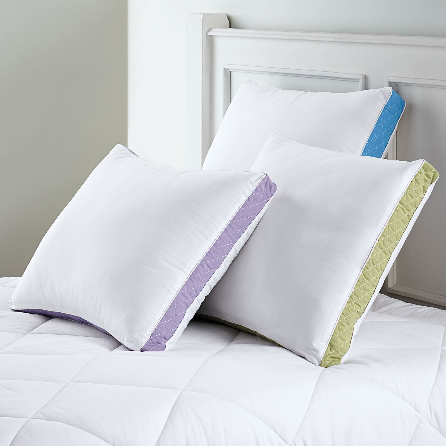 Gusseted Density 2Pack Pillows Pillows Brylane Home