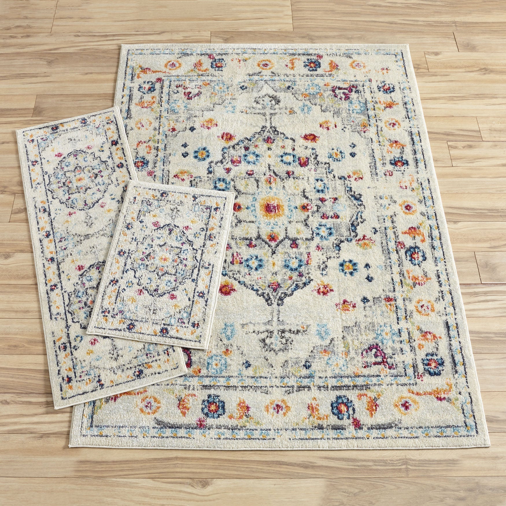 Sierra 3Pc. Rug Set with Runner Area Rugs Brylane Home