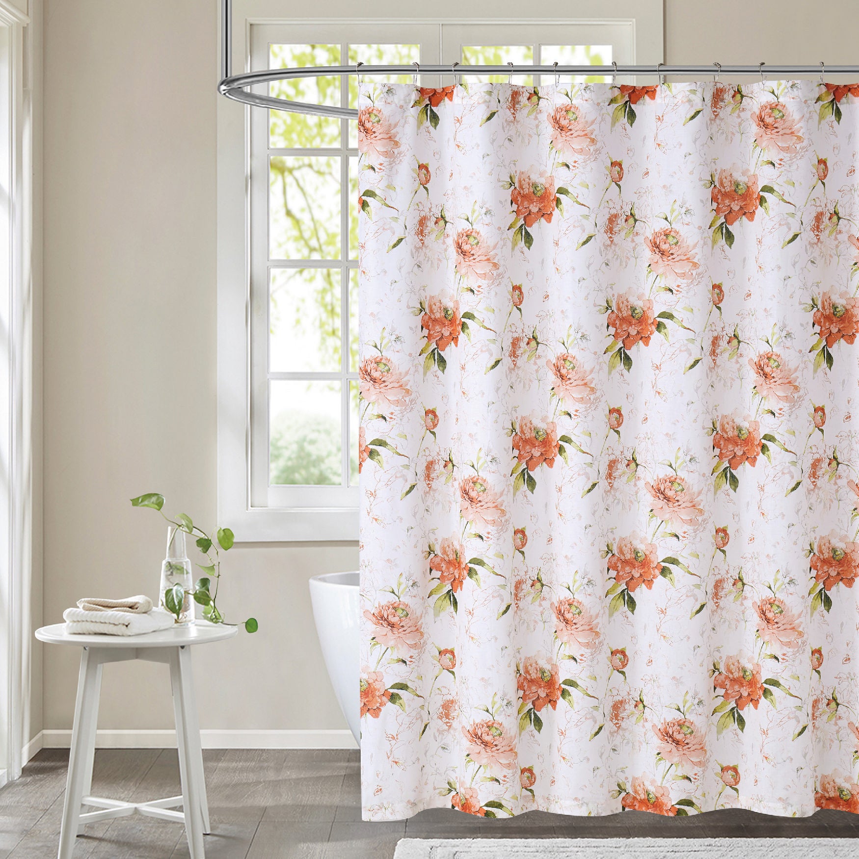 Traditional Cottage Classics Veronica Shower Curtain, Multi Brylane Home