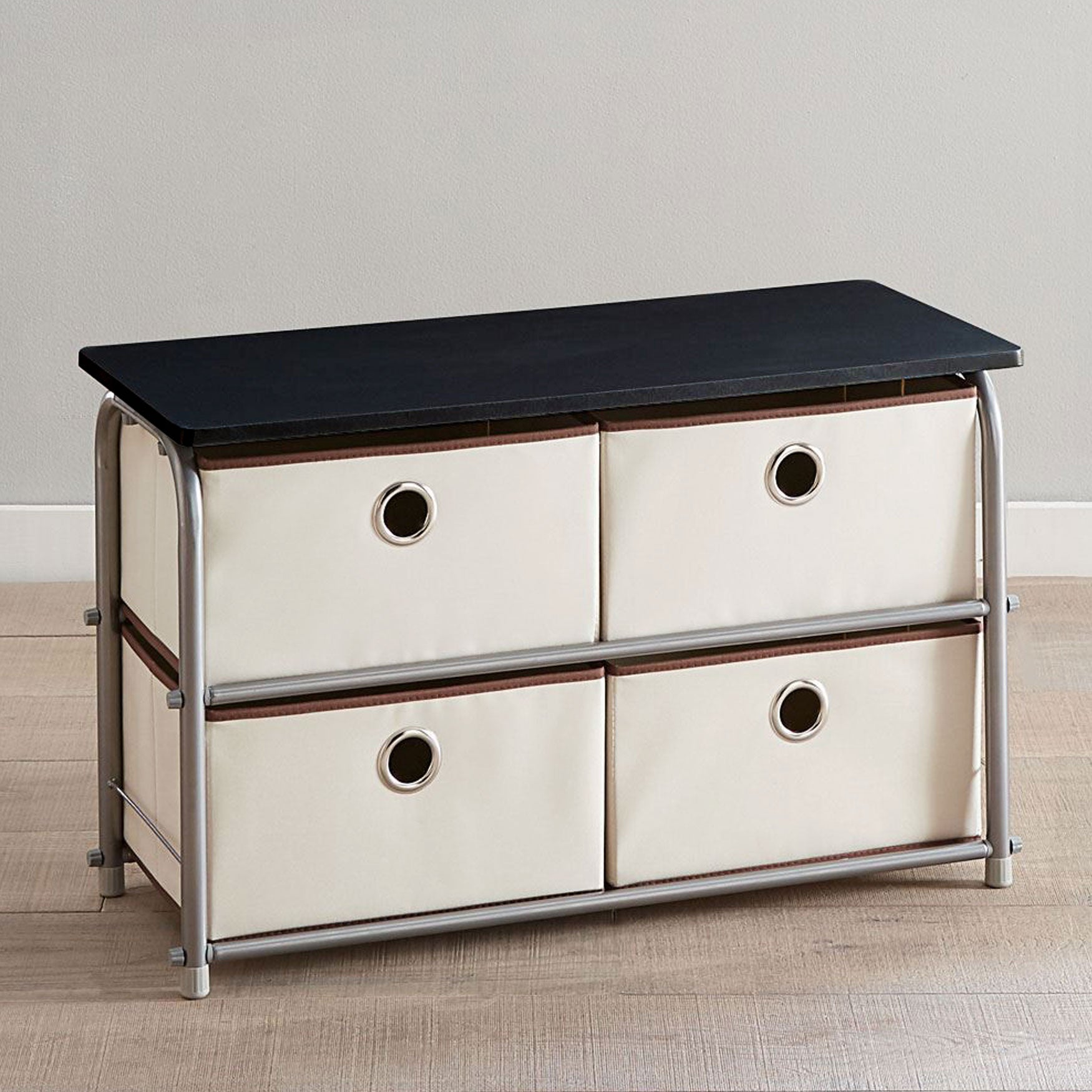 Eve 4Drawer Soft Storage Cart Closet & Space Savers Brylane Home