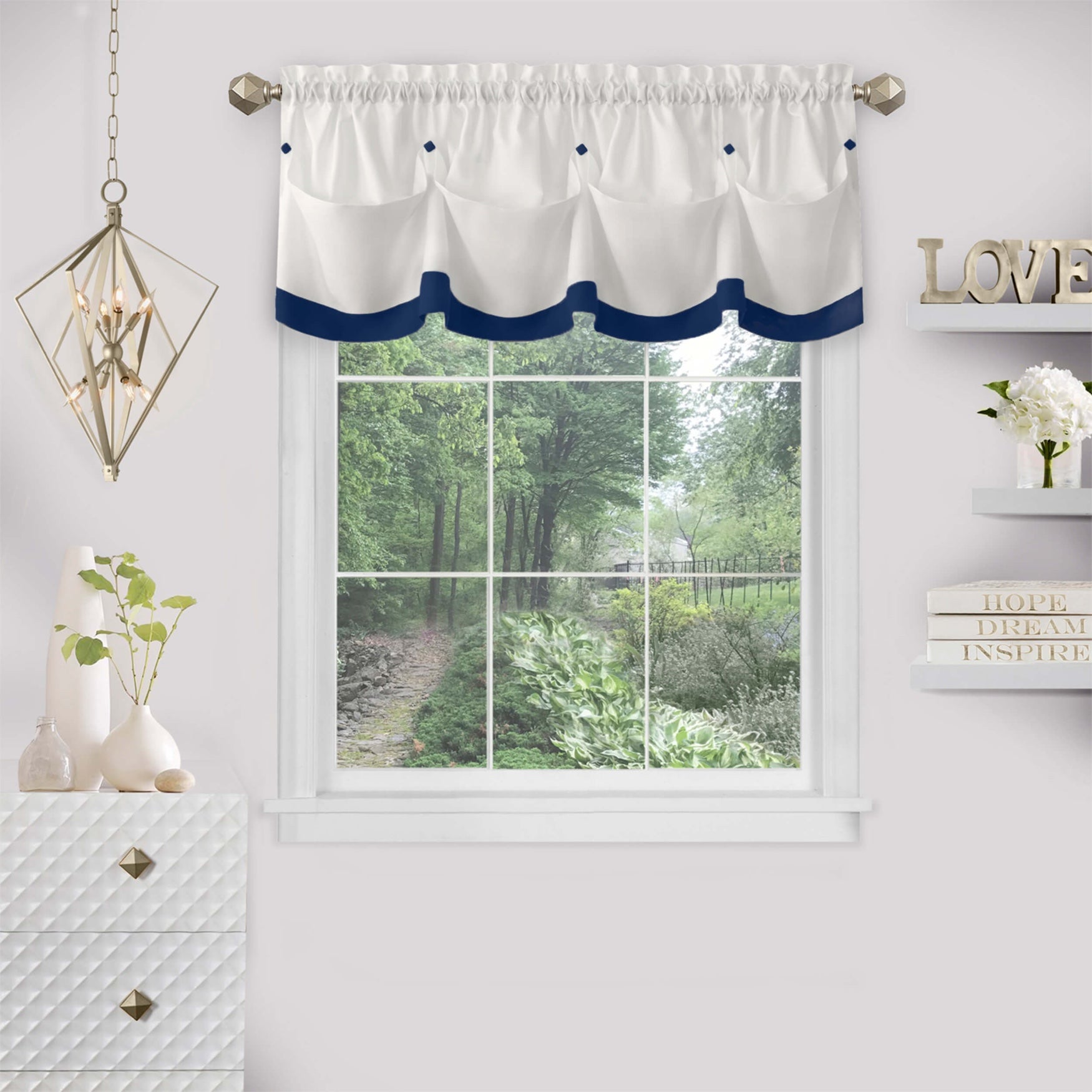 Lana Window Curtain Valance Brylane Home