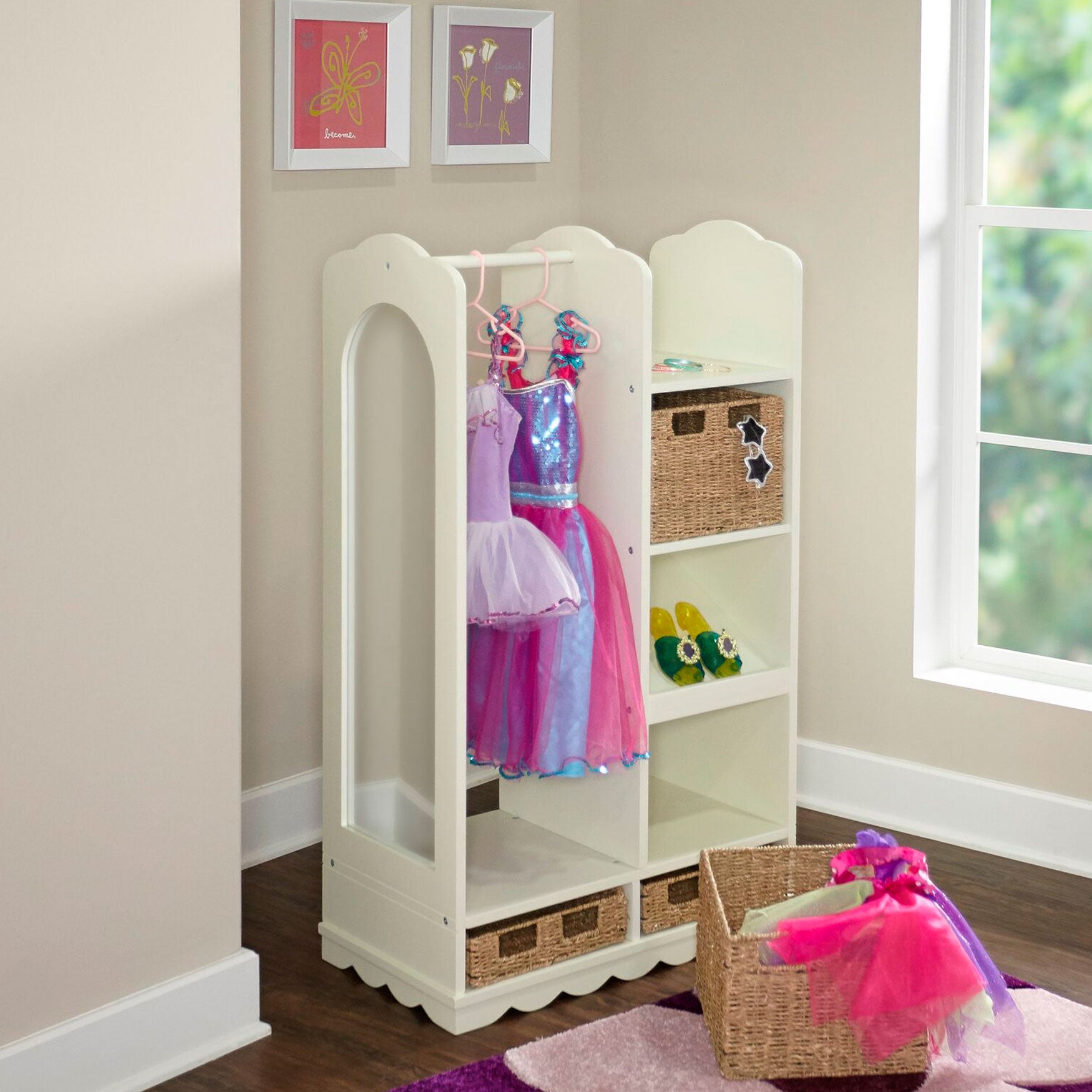 Torri Dress Up Wardrobe Wardrobes Drawers Brylane Home