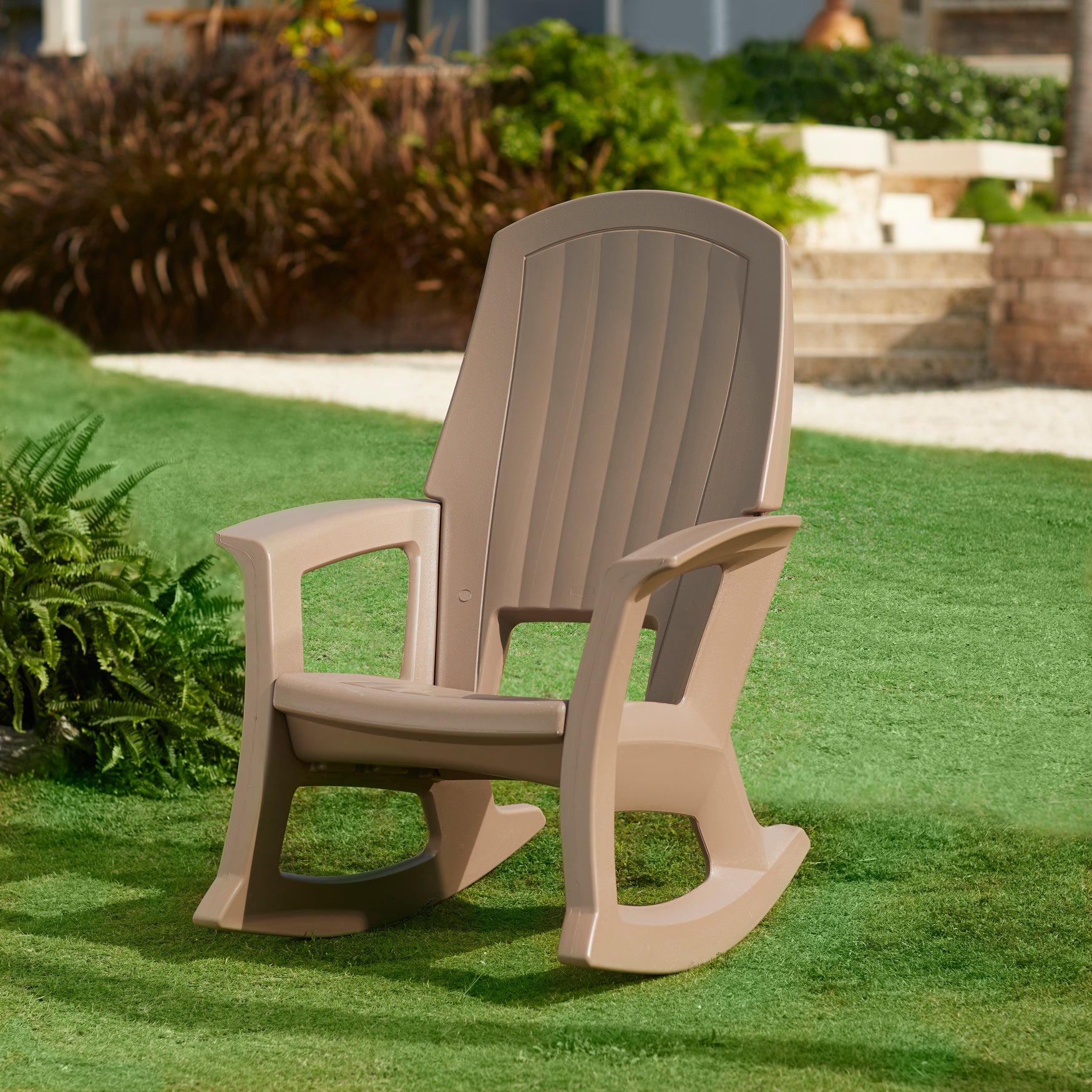 Plus size store outdoor rocking chair