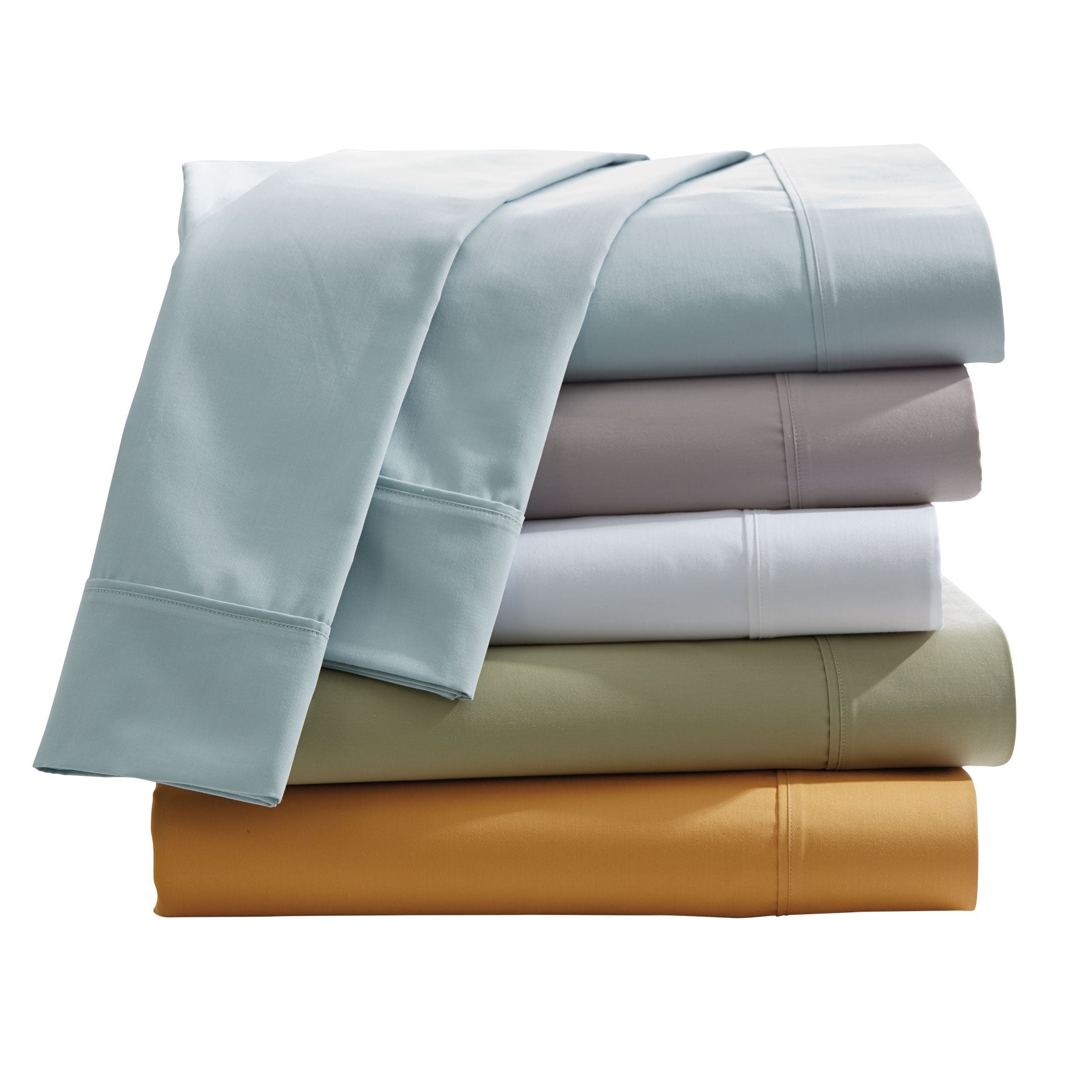 420TC. WrinkleFree Cotton Sheet Set Brylane Home