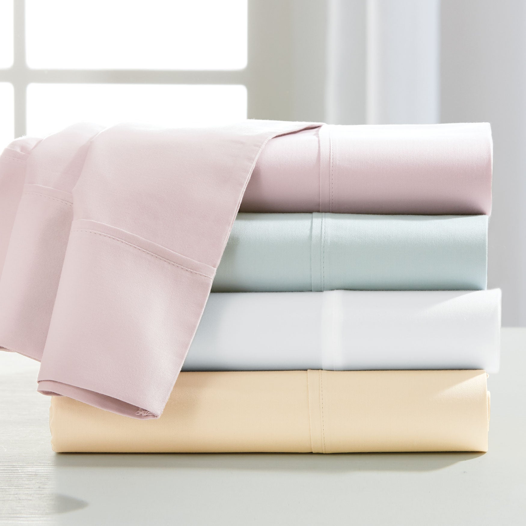 1500TC Cotton Blend Sheet Set Sheets Brylane Home