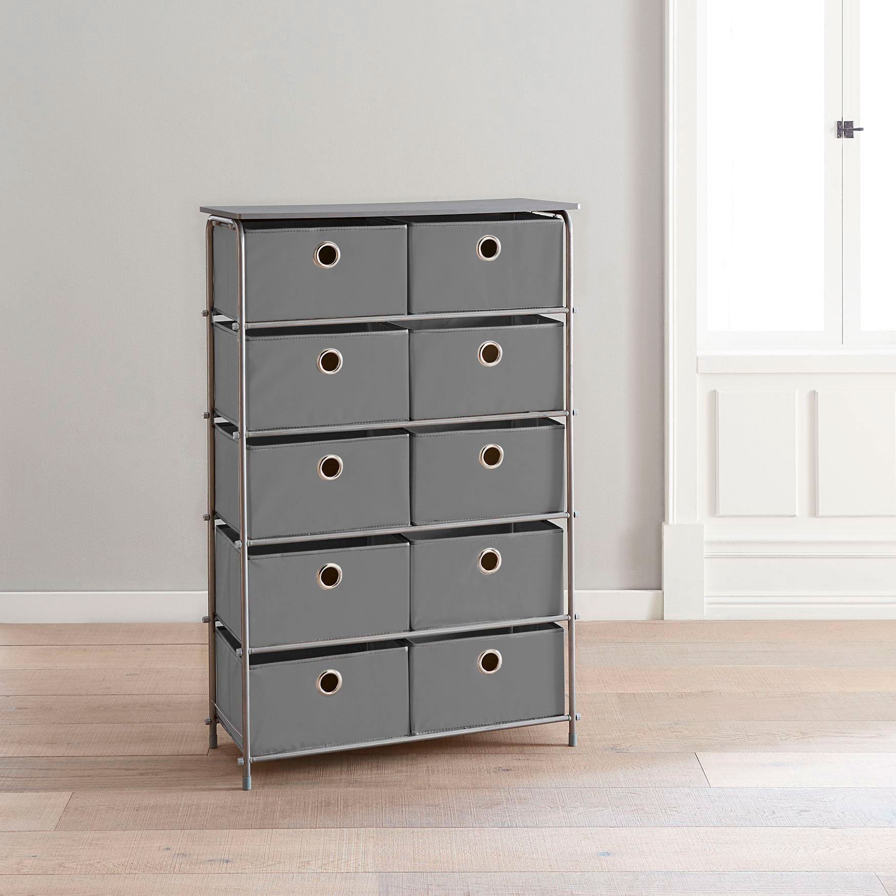 Eve 10 Drawer Storage Brylane Home