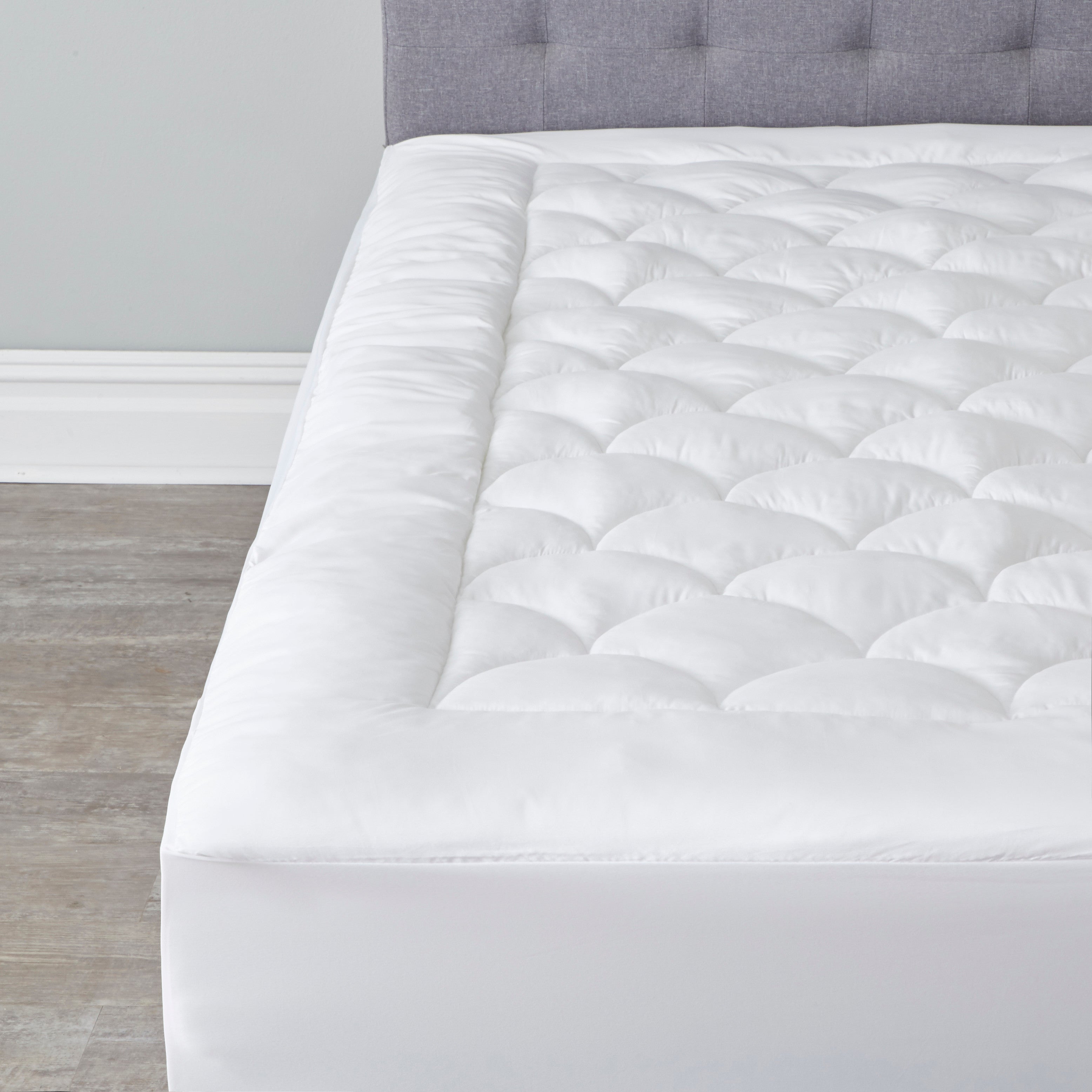 Cloud Puff Mattress Pad Plus Size Mattress Pads & Toppers Brylane Home