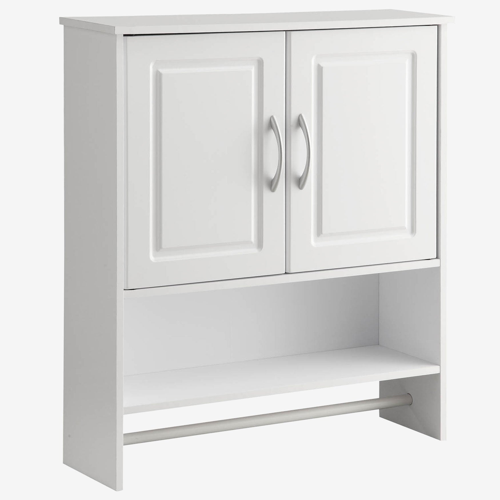 Bathroom 2 Door Wall Cabinet Bathroom Storage Brylane Home