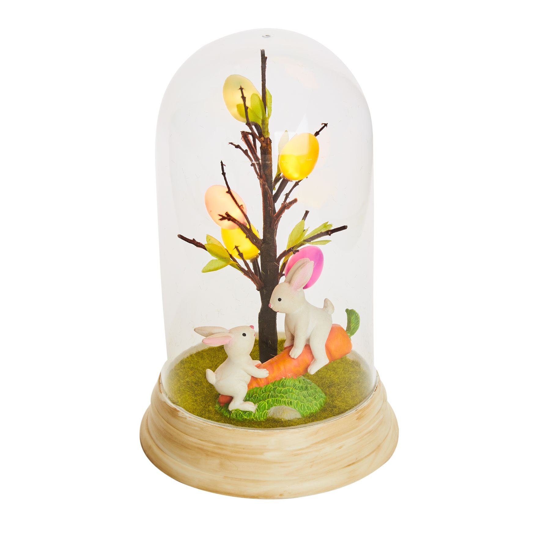 LED Easter Bunny Globe Brylane Home