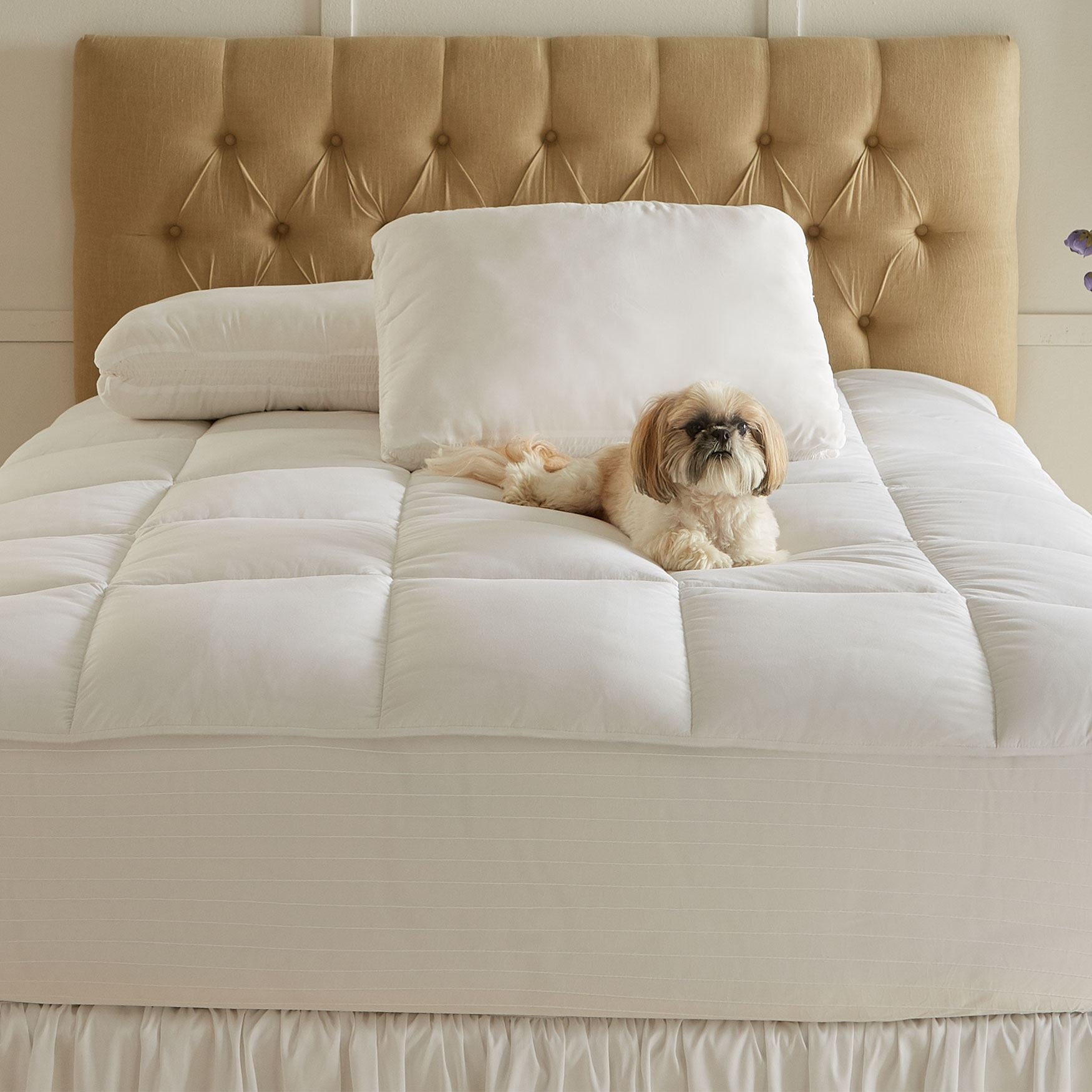 Gel Touch Bed Tite Topper and Pillows, 