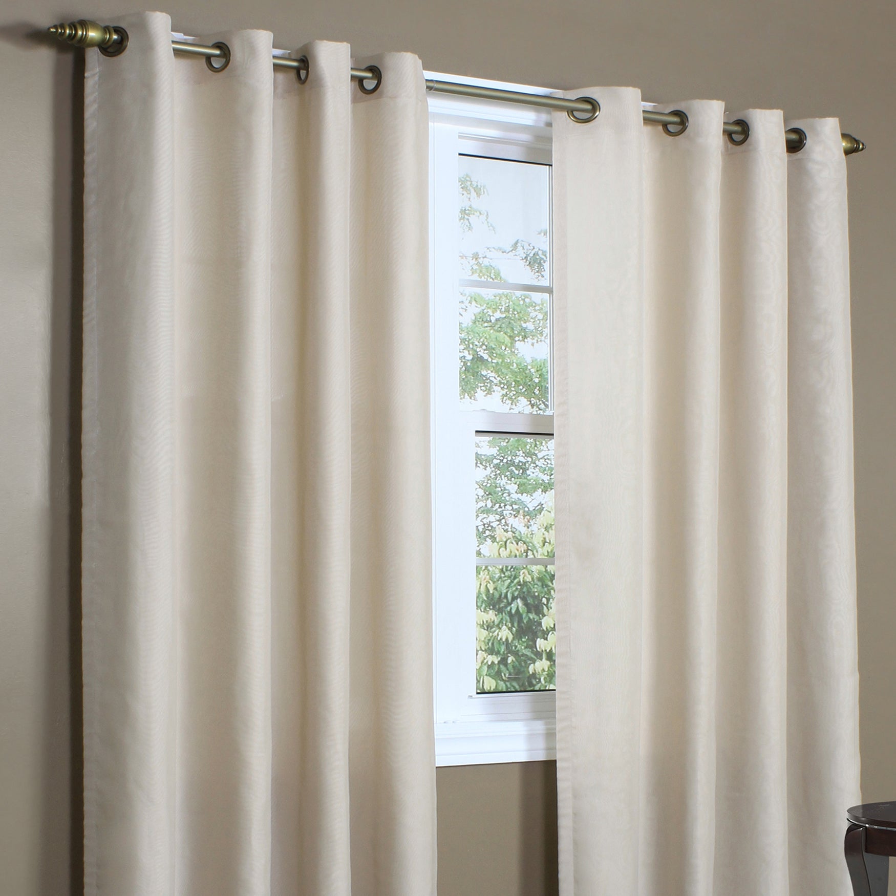 Rhapsody Lined Grommet Top Panel Plus Size Curtains