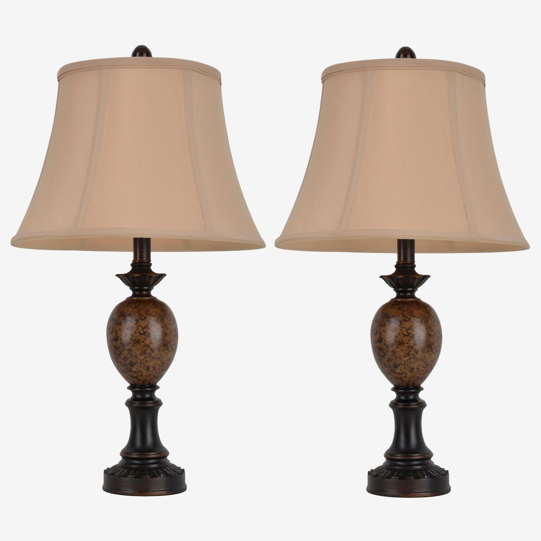 Classic Pair of Table Lamps Table Lamps Brylane Home