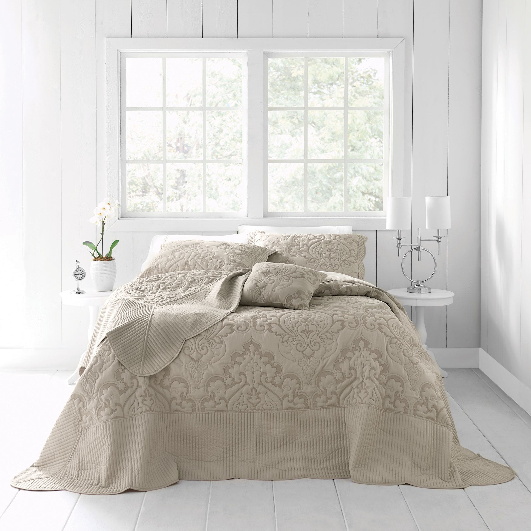Amelia Bedspread  Plus Size Bedspreads  Brylane Home