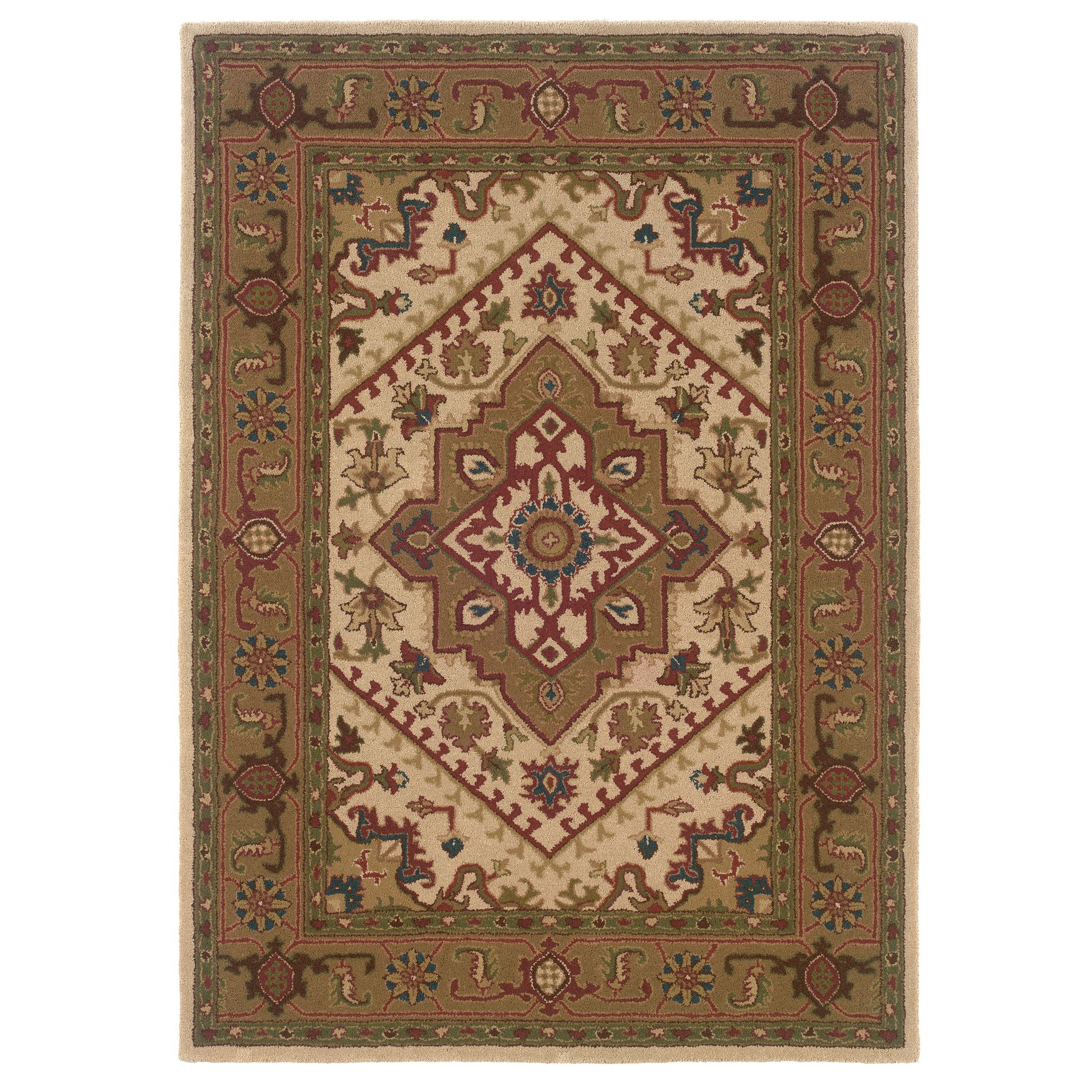 Trio Traditional Ivory Area Rug Collection Rugs Brylane Home
