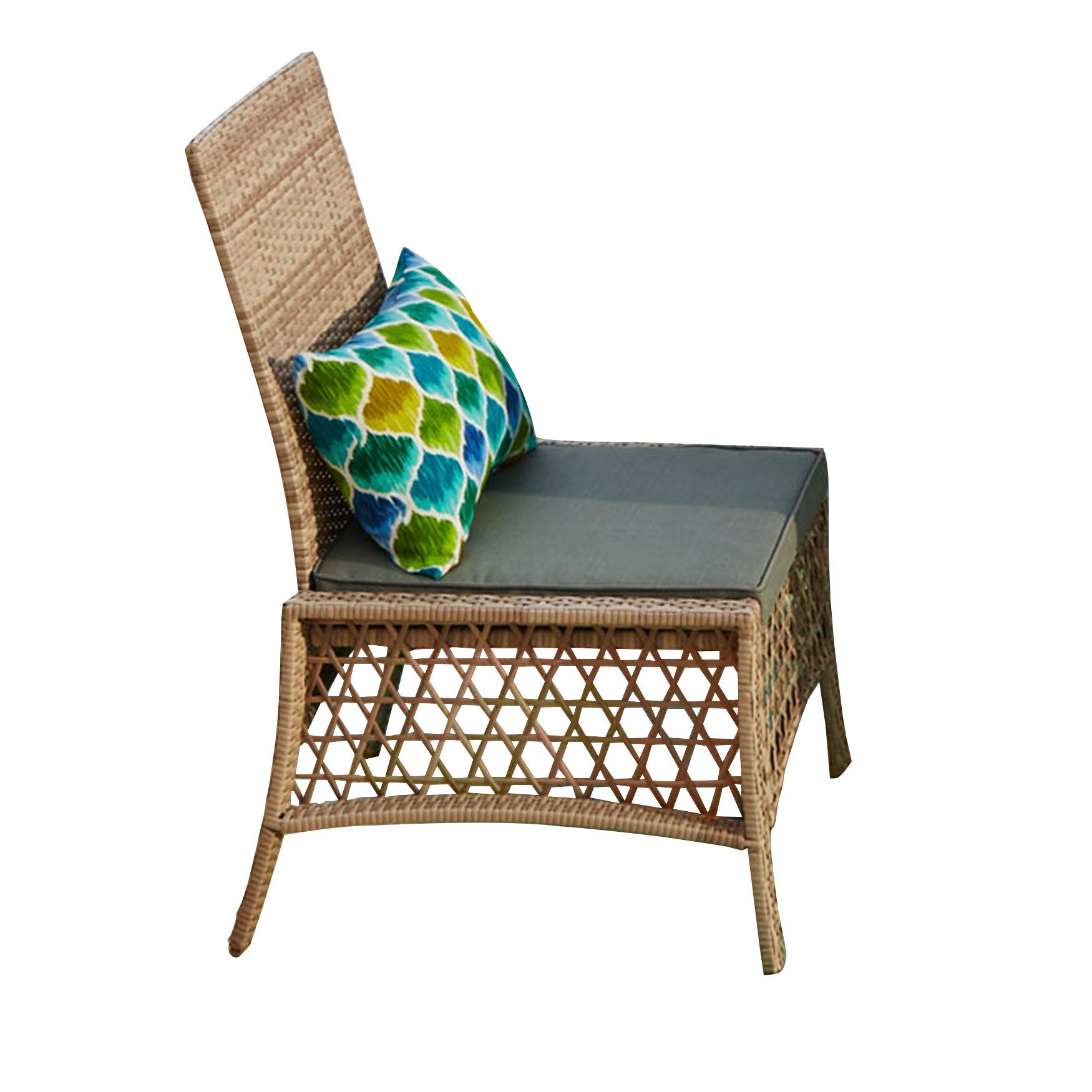 Santa Rosa Resin Wicker Dining Chair Brylane Home