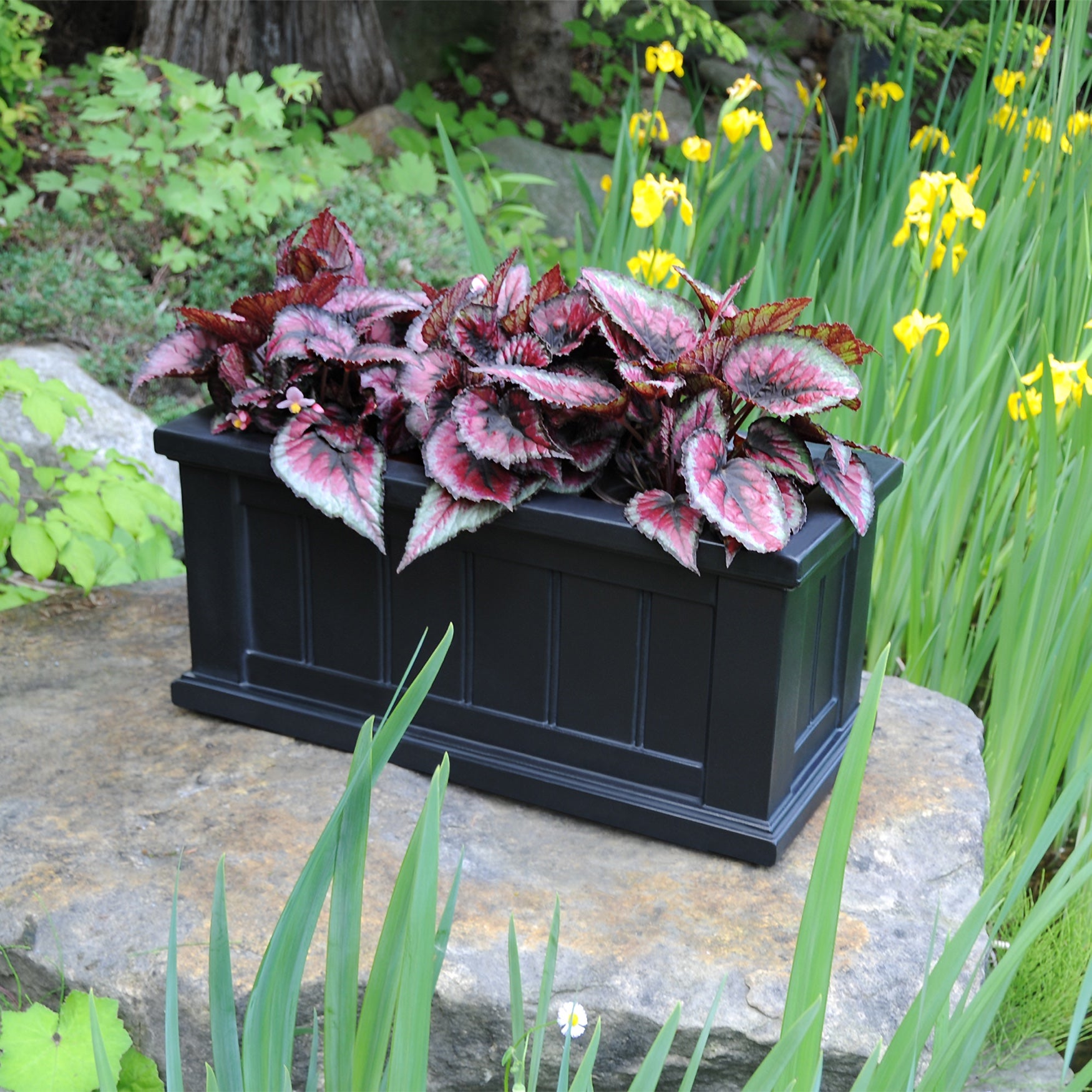 Cape Cod Patio Planter 24" x 11" Brylane Home