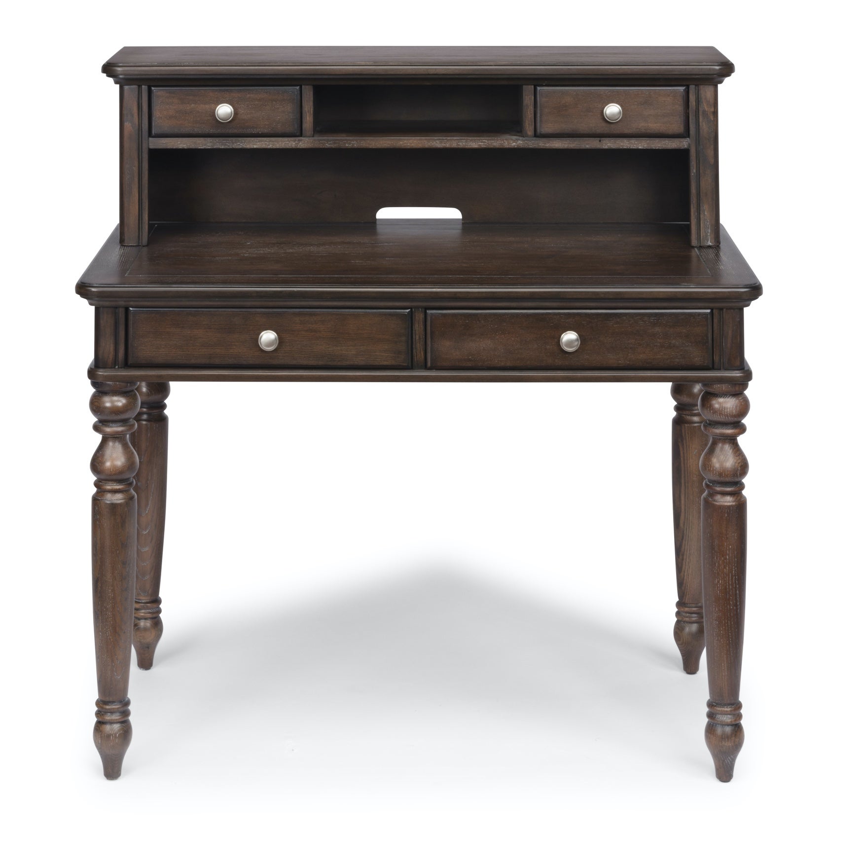 Southport Brown Student Desk & Hutch Brylane Home