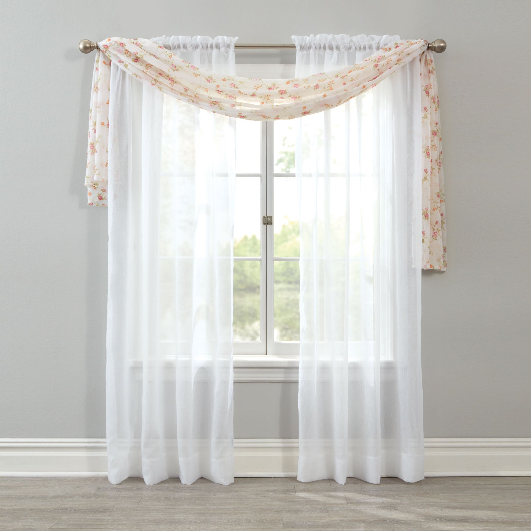 decorating with scarf valances