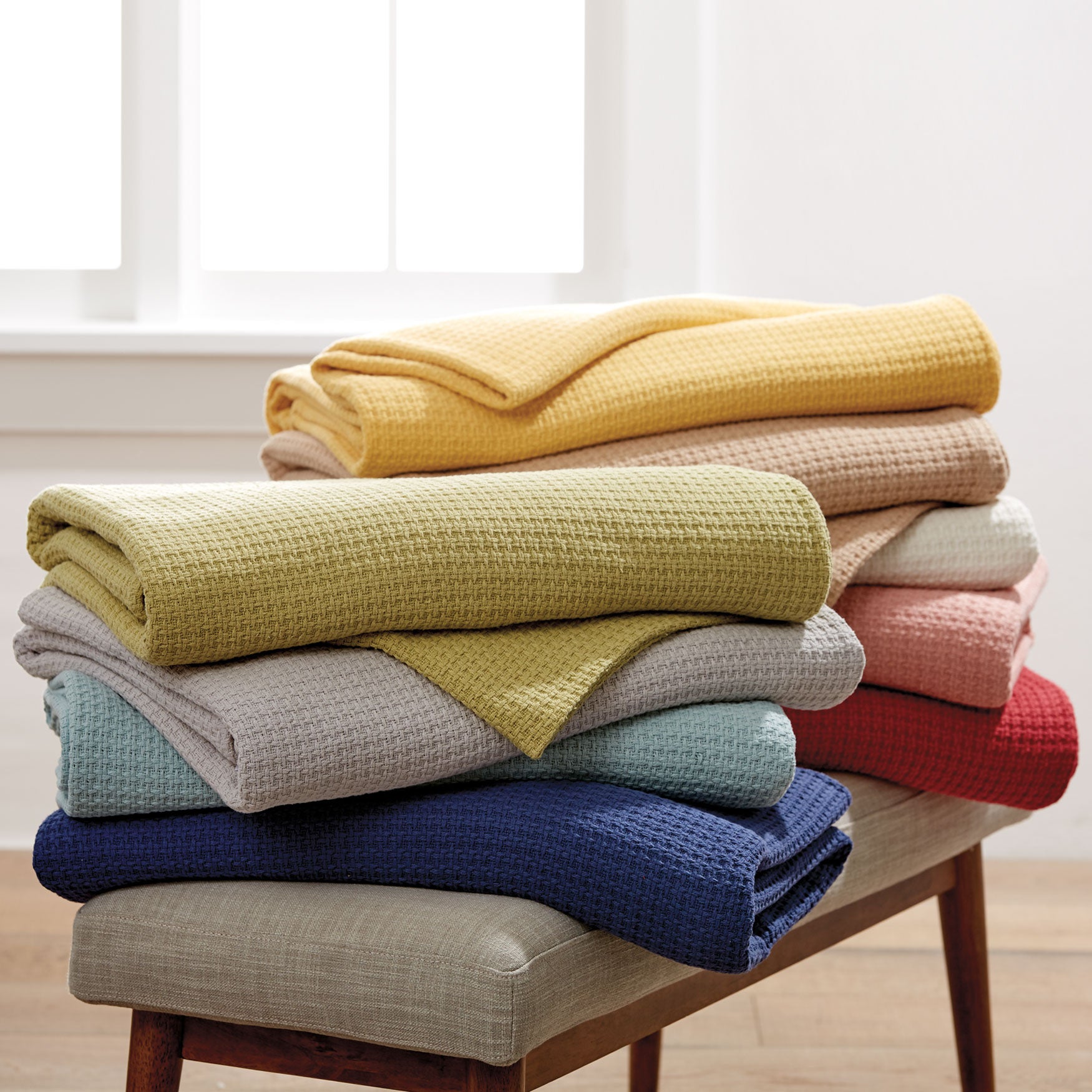 BrylaneHome® Studio Basic Cotton Blanket Bedding Brylane Home