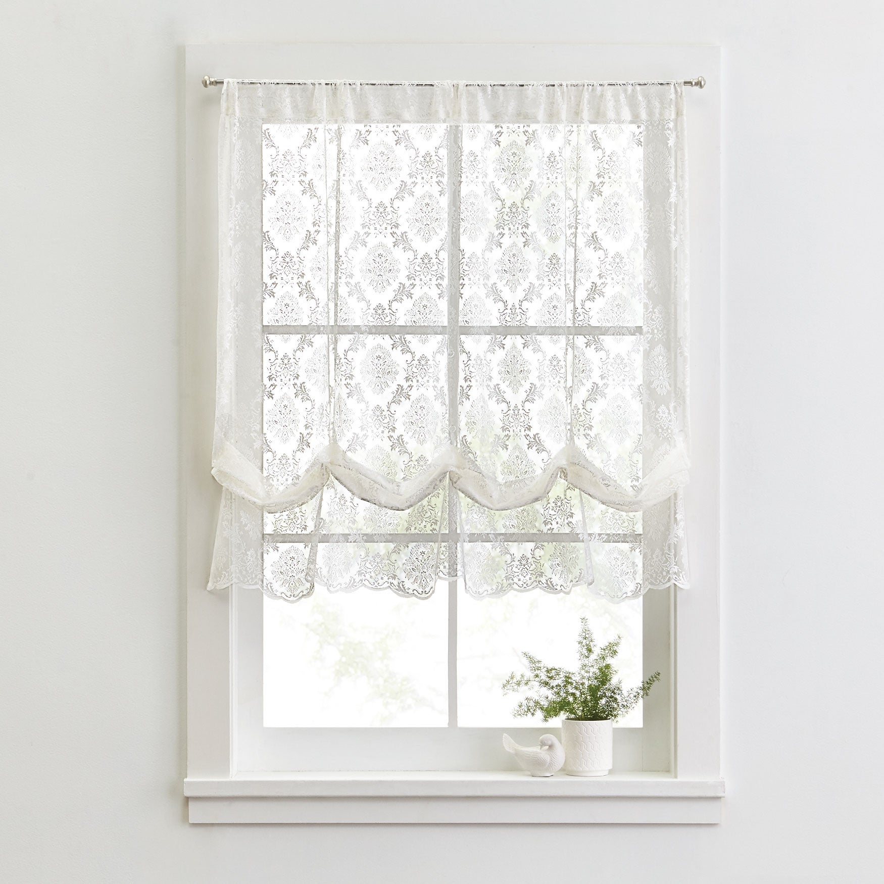 Desmond Rod Pocket Balloon Shade Window Brylane Home