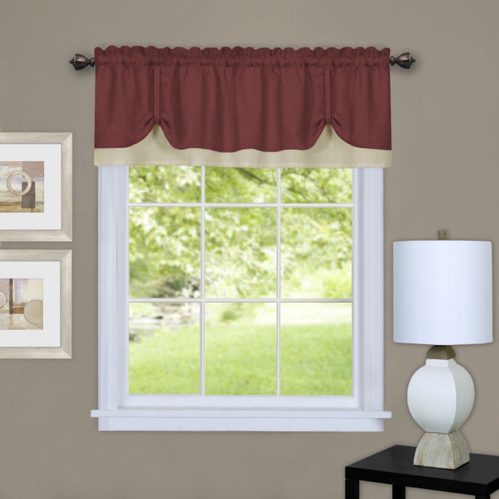 Charlotte Window Curtain Valance Brylane Home