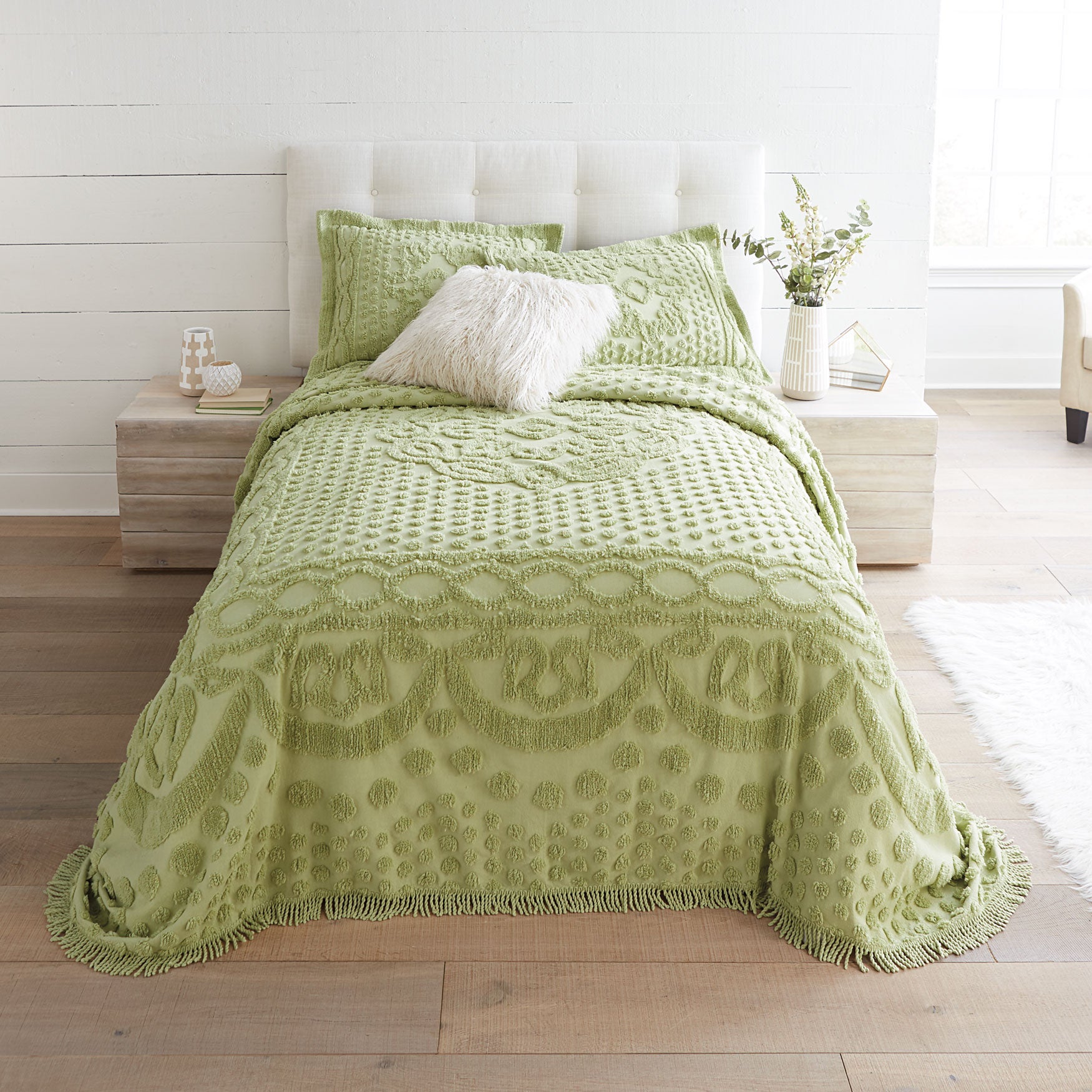 Chenille Bedspread Bedding Brylane Home