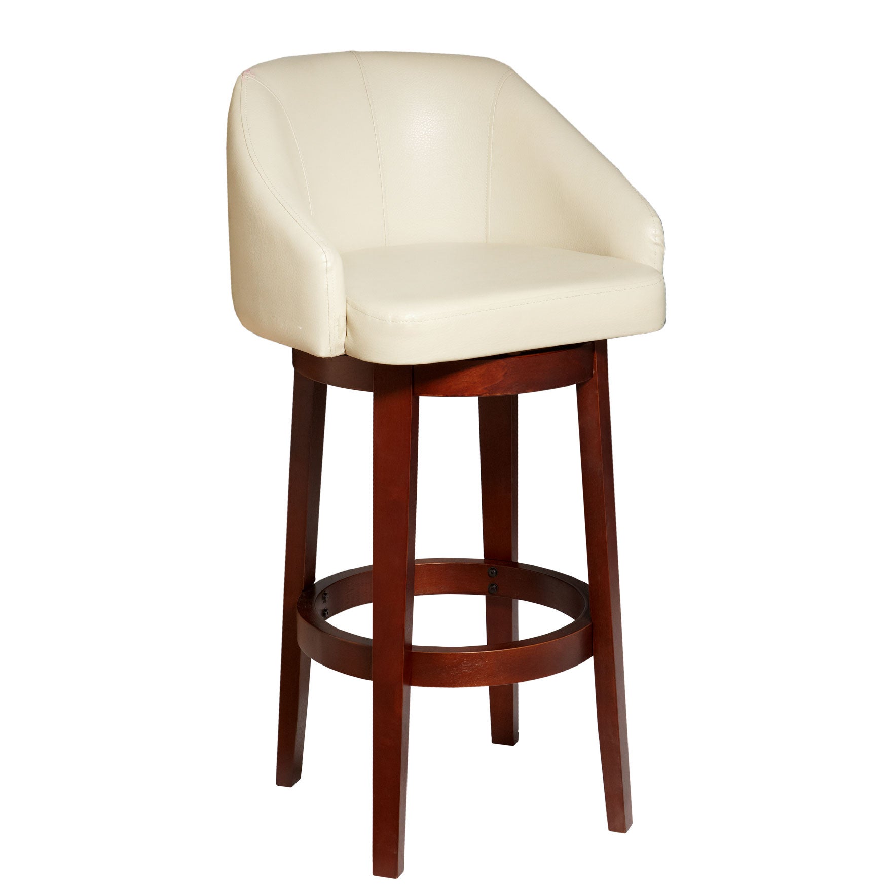 Nina Extra Wide Swivel Bar Stool Plus Size Stools Brylane Home Nina Extra Wide Swivel Bar Stool