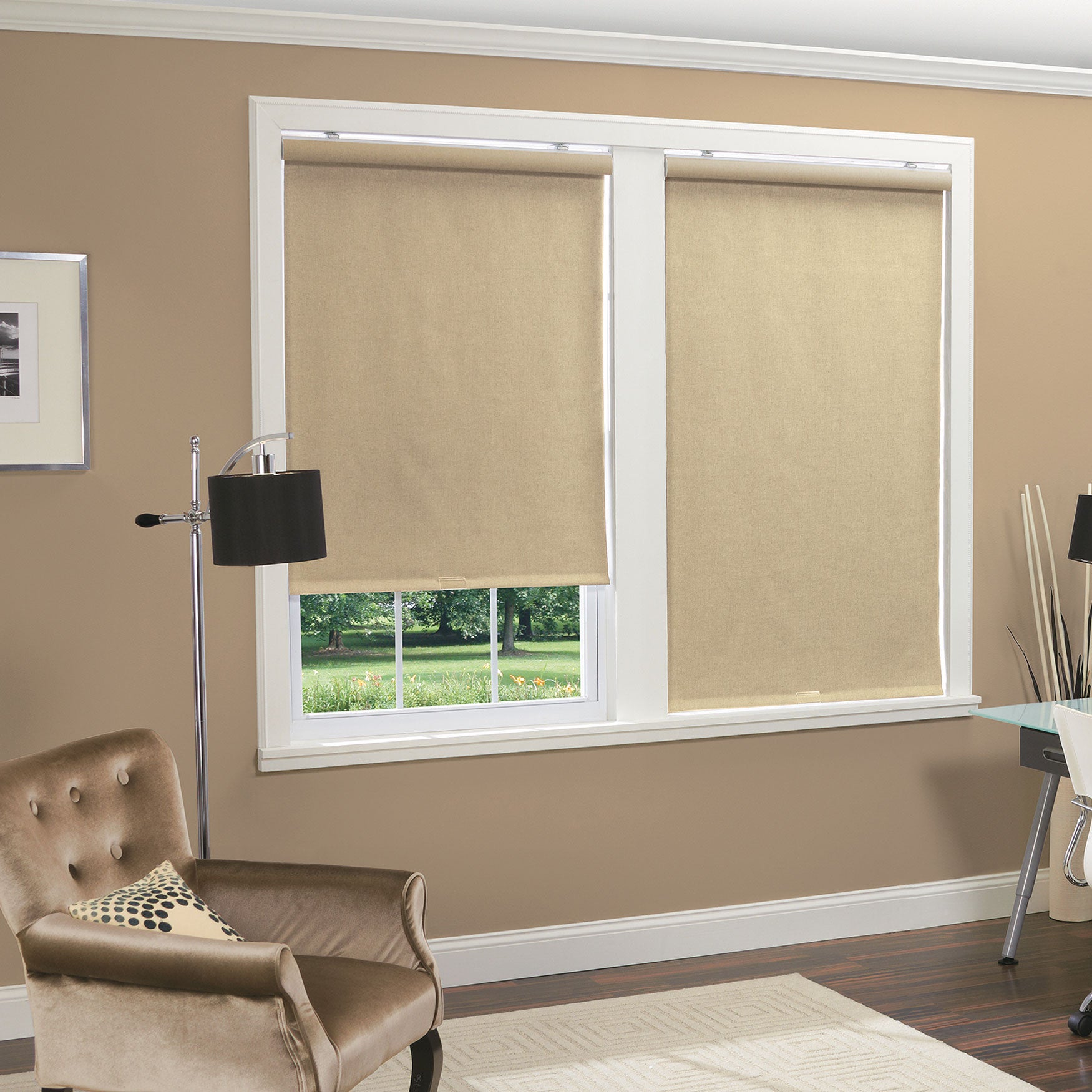 Diy Thermal Window Shades - Grosgrain Ribbon Cordless Roman Shade