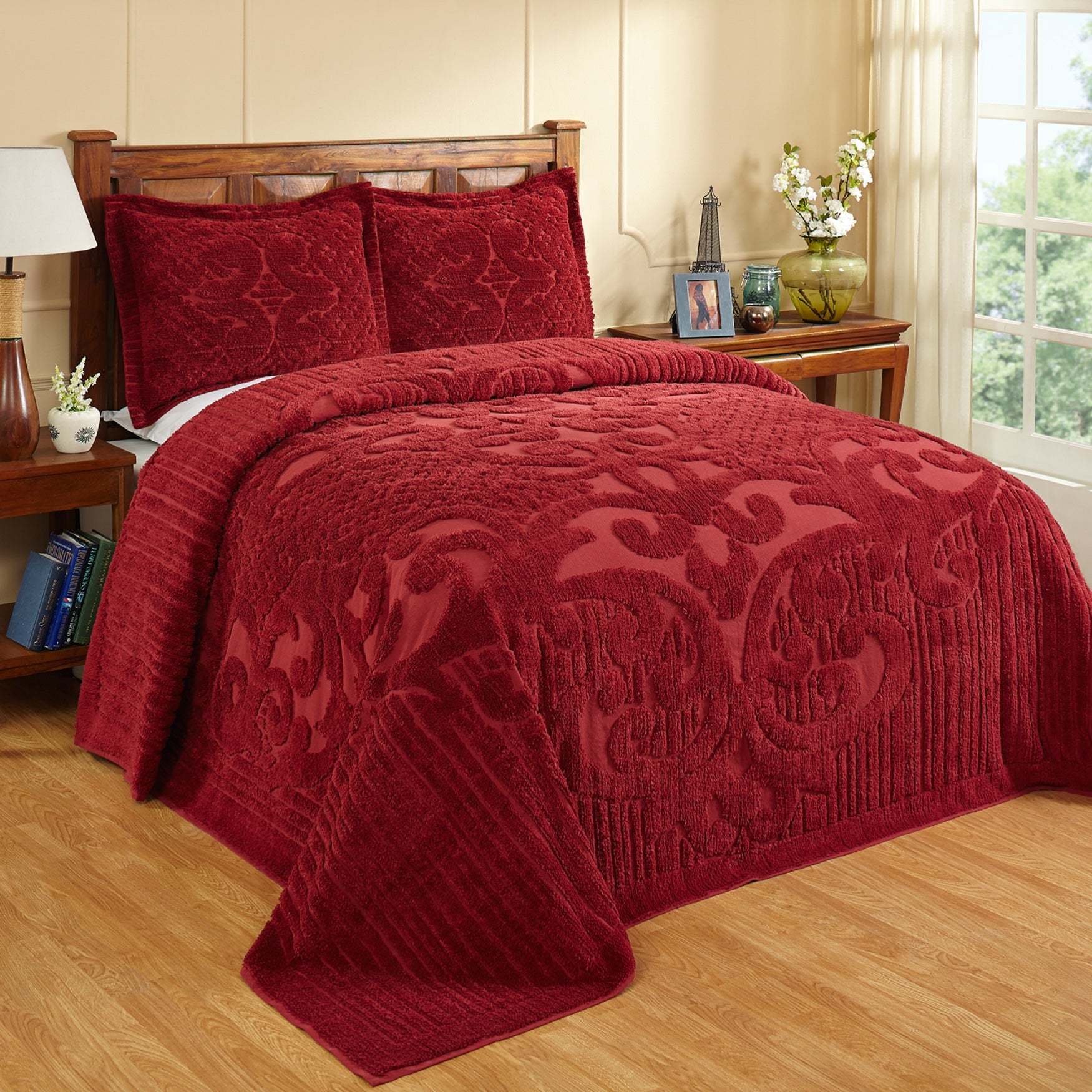 Ashton Collection Tufted Chenille Bedspread Brylane Home