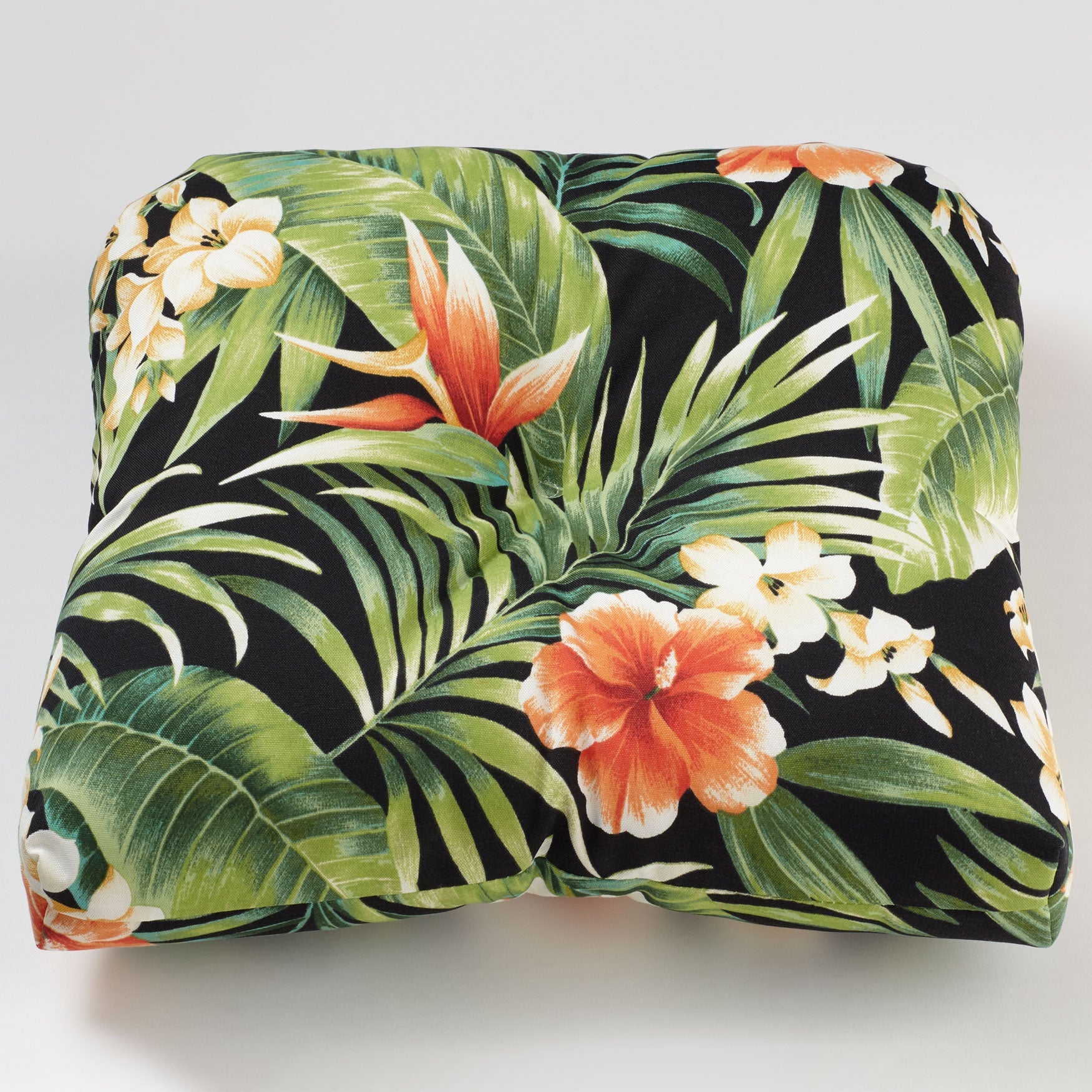 Tufted Wicker Chair Cushion Brylane Home