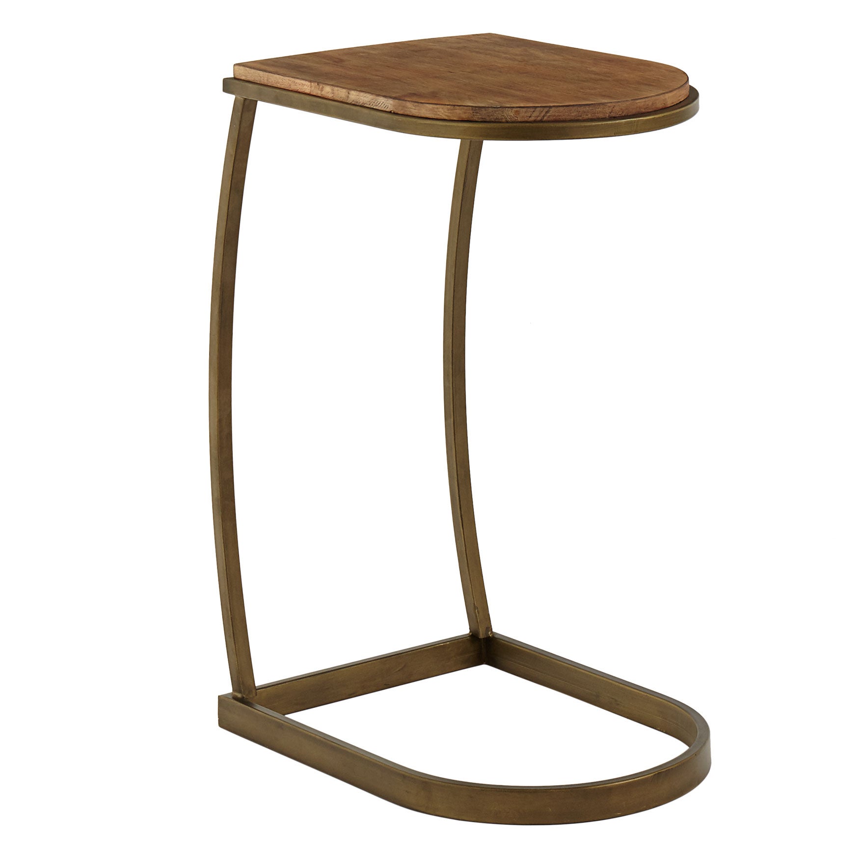 Curved Sofa Side Table Furniture Brylane Home