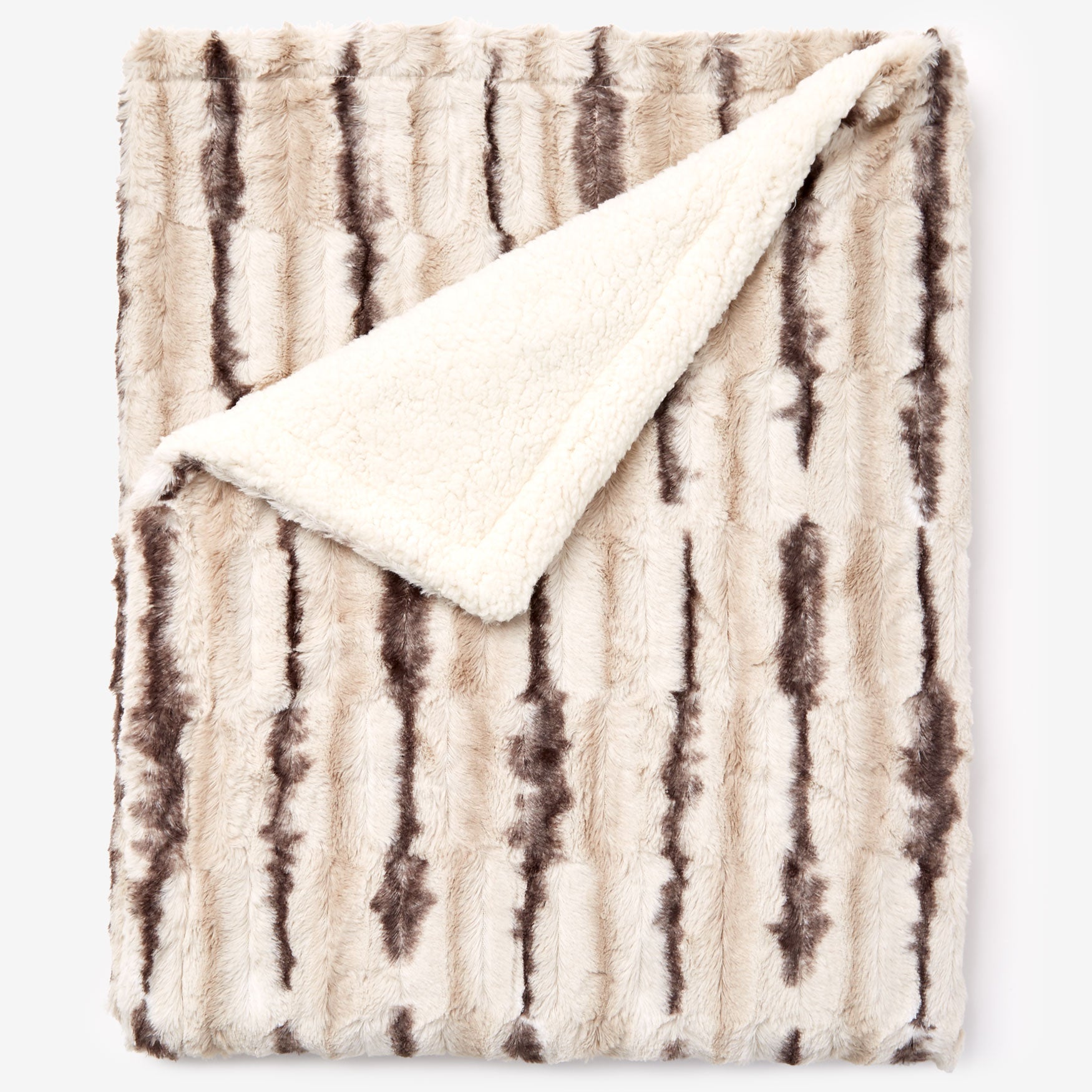 Faux Fur Animal Print Throw Blankets Throws Brylane Home