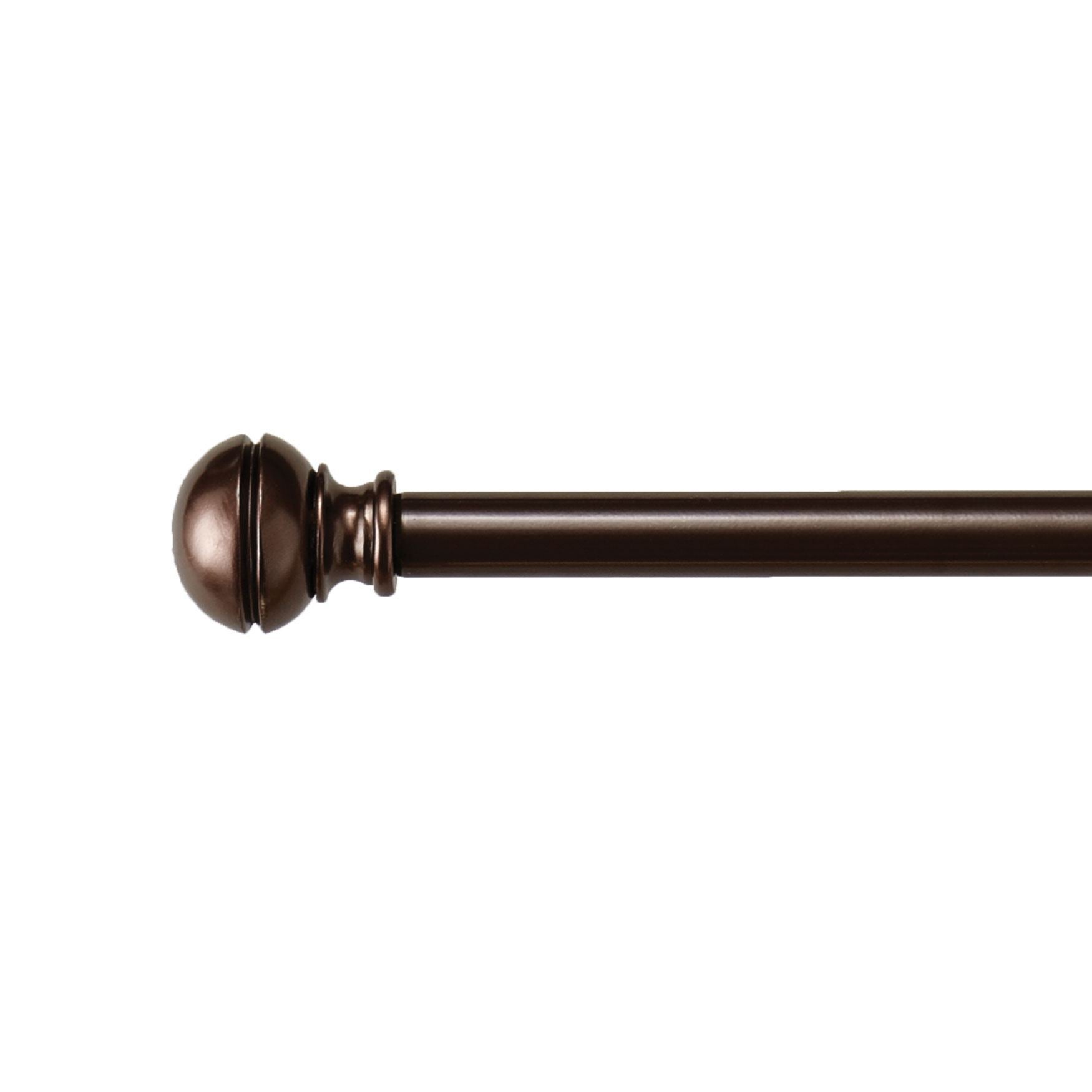 Macaron Curtain Rod Plus Size Window Hardware Brylane Home Macaron Curtain Rod