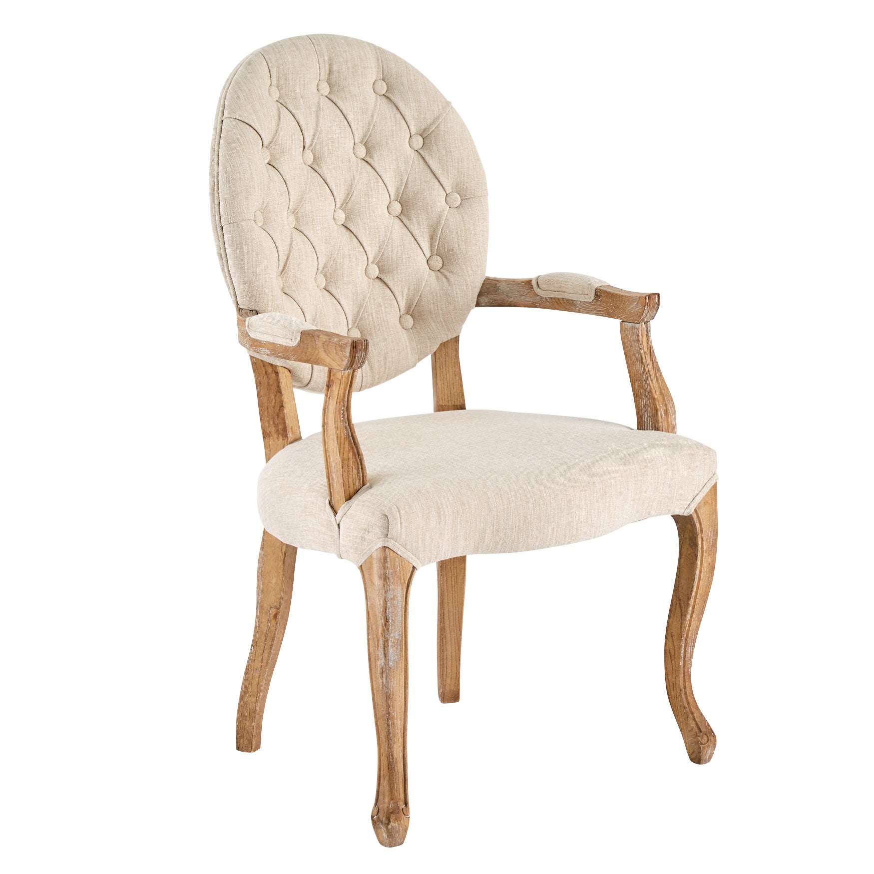 Upholstered Tufted Arm Chair| Chairs & Recliners | Brylane ...