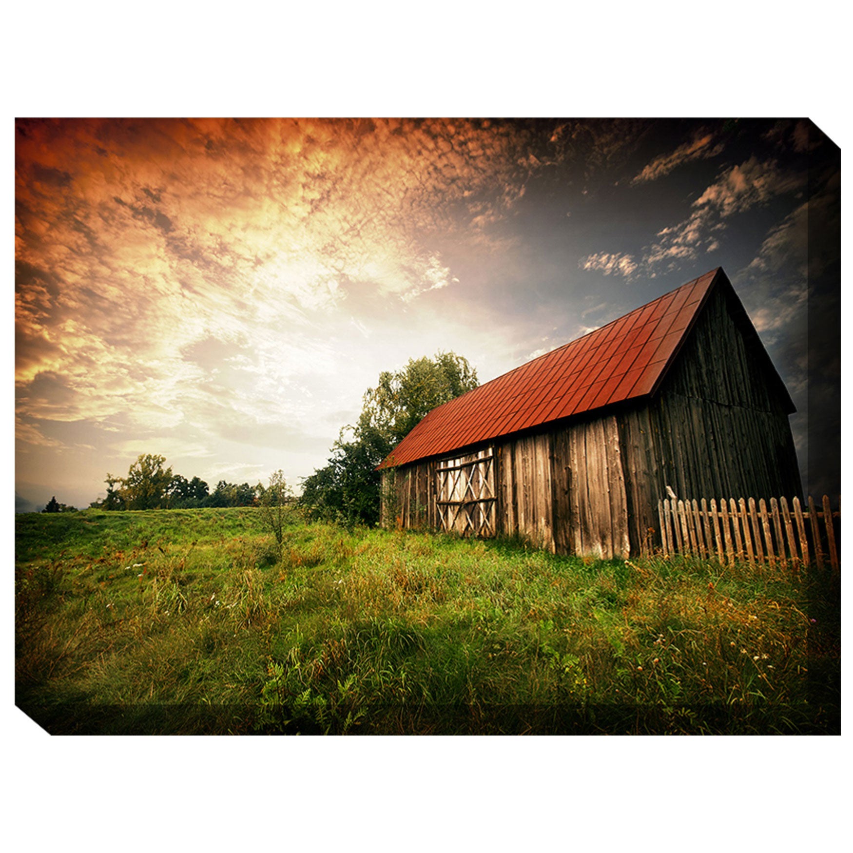 Heartland Outdoor Canvas Art Wall Decor Brylane Home