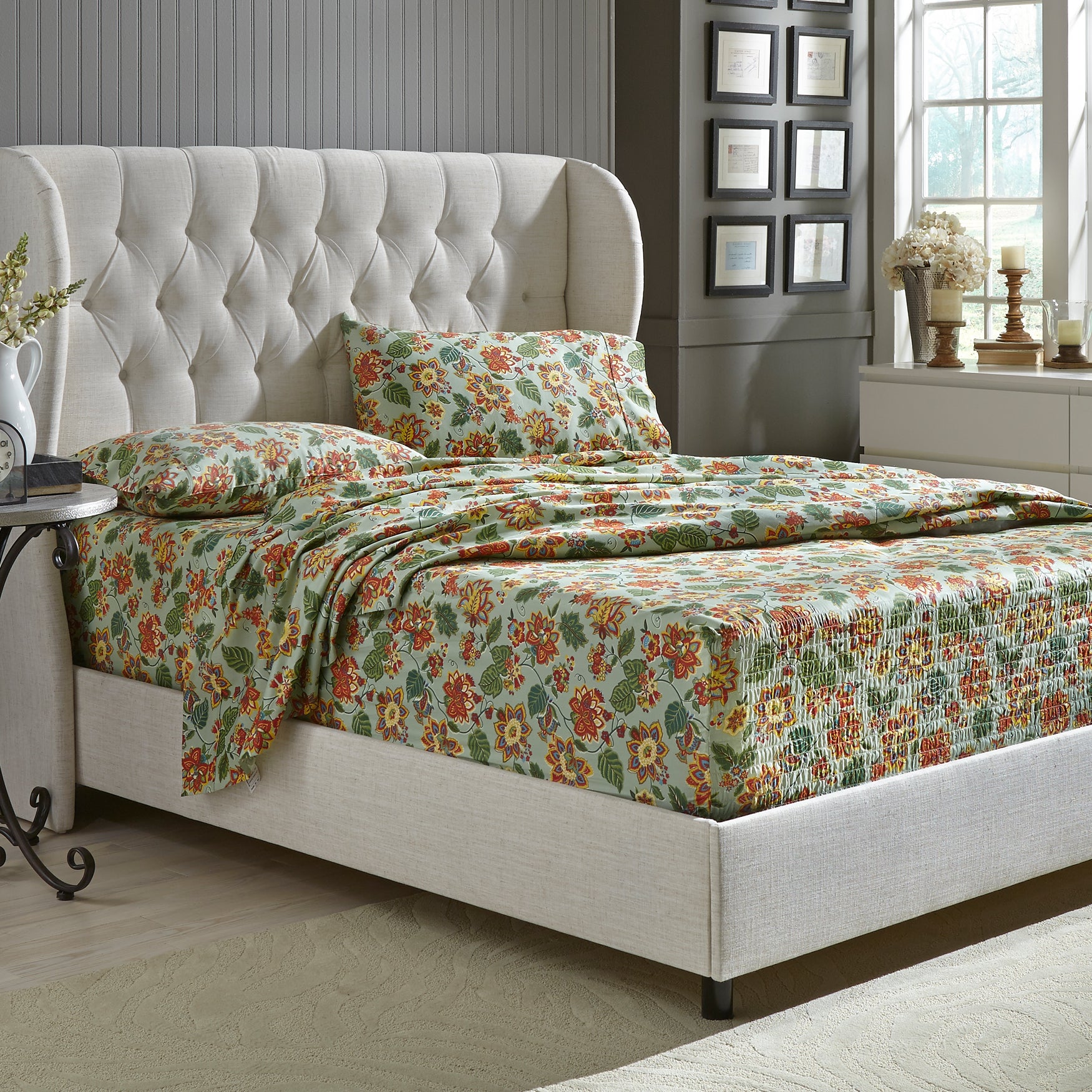 Bed Tite™ 300TC. Printed Sheet Set Brylane Home