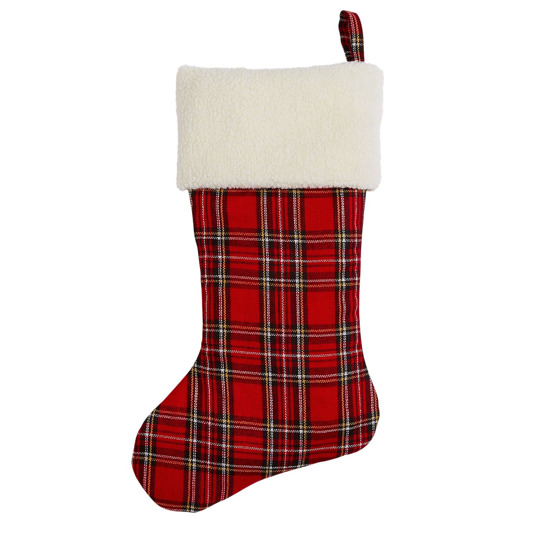 Plaid Stocking| Christmas | Brylane Home