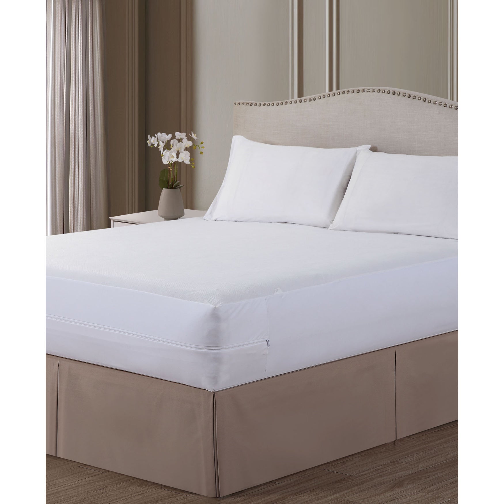 Fresh Ideas Mattress Guard Allergy Relief Zippered Mattress