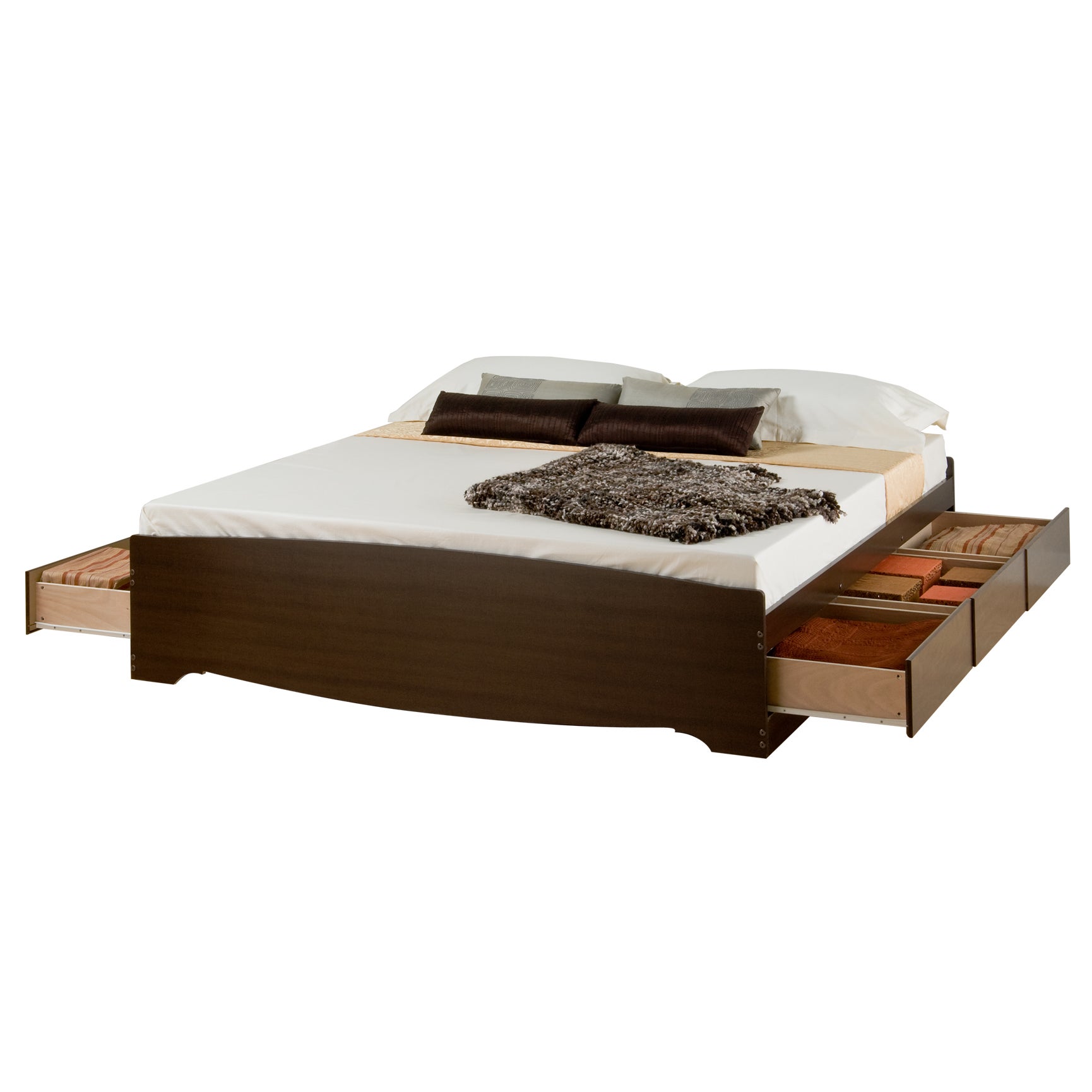 Prepac mate's platform storage bed with 6 drawers deals
