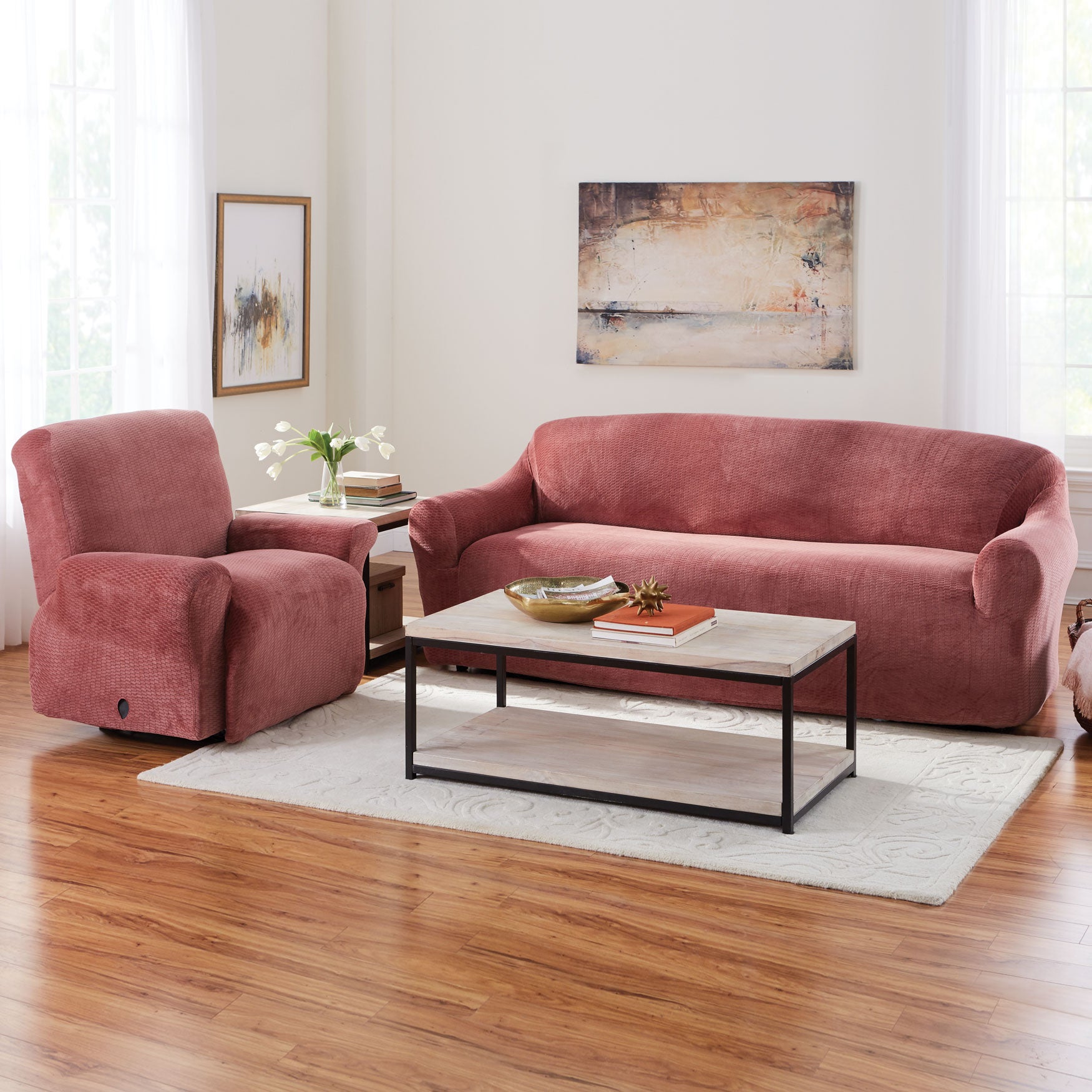 BH Studio Brighton Stretch Slipcover Collection, 
