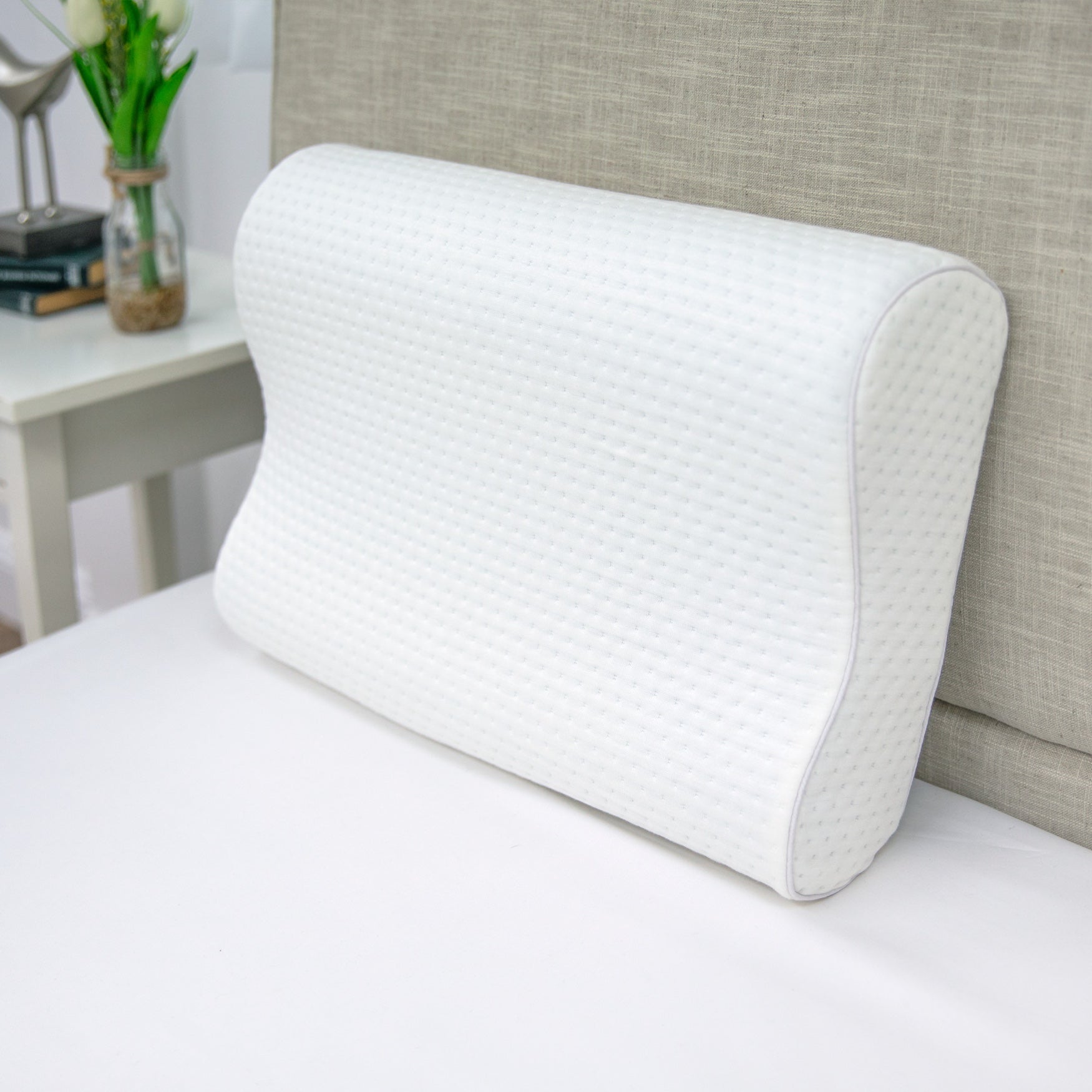 Affordable SensorPEDIC Luxury Extraordinaire Contour Memory Foam Bed Pillow Brylane Home