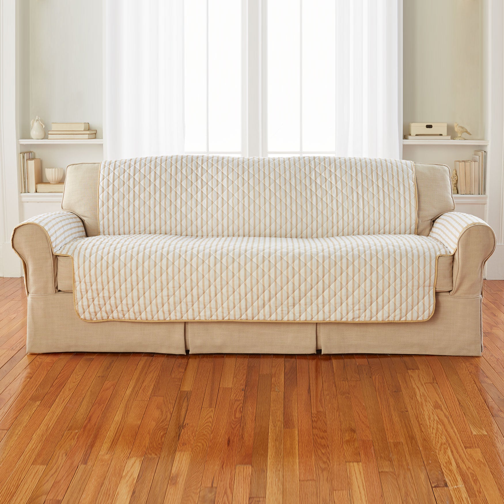 Striped Sofa Protector Brylane Home